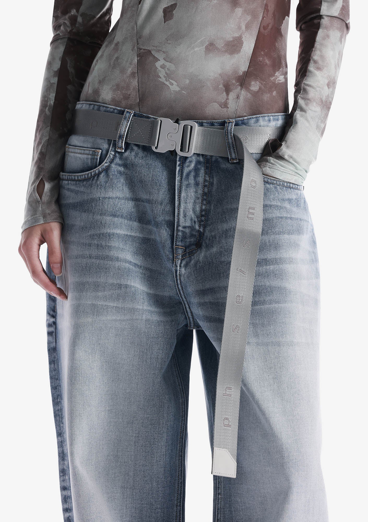 38 mm Tactical Belt with Aluminum Buckle Hu54 - Image 9