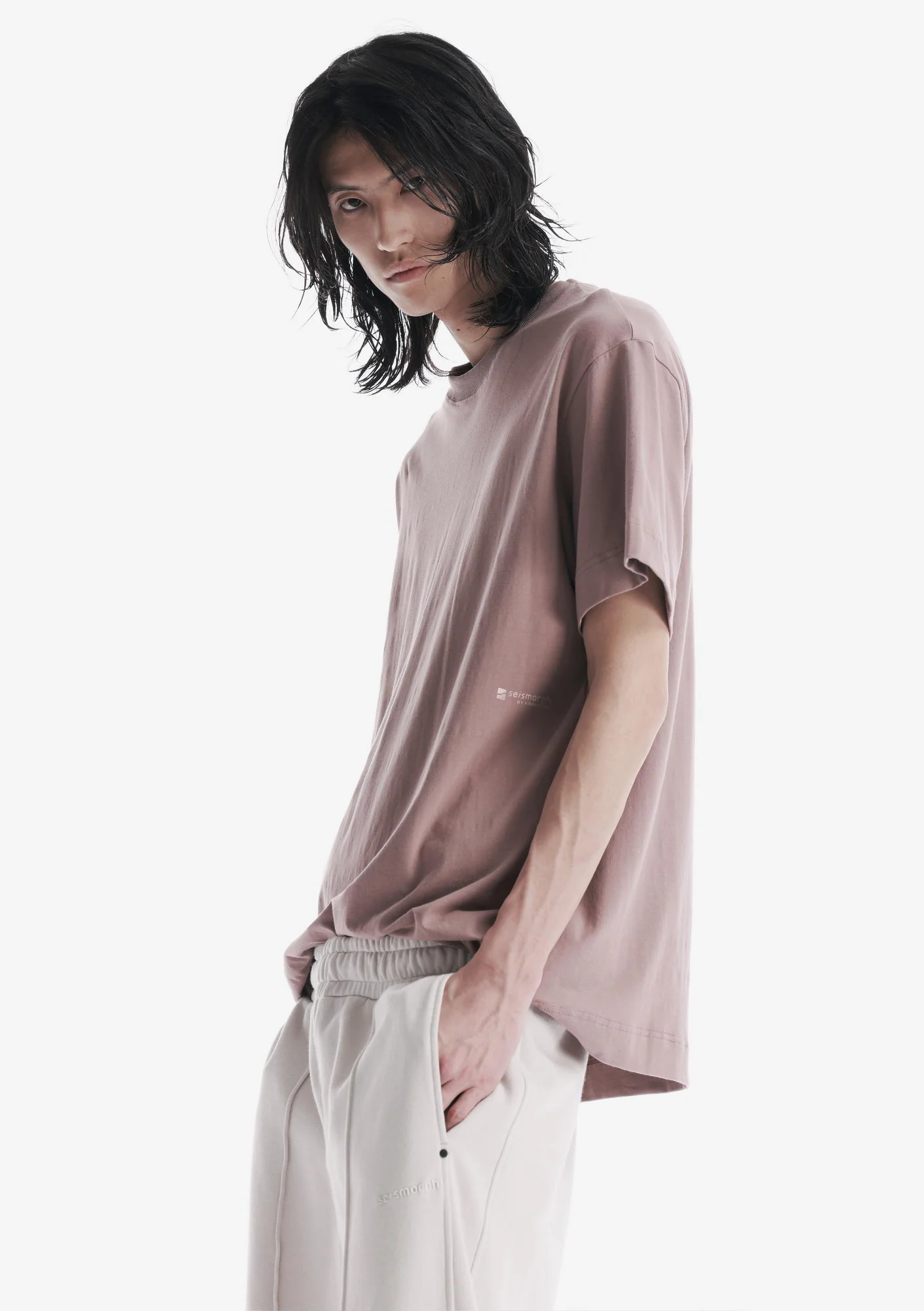 Basic Logo T-Shirt Tm140 - Image 43