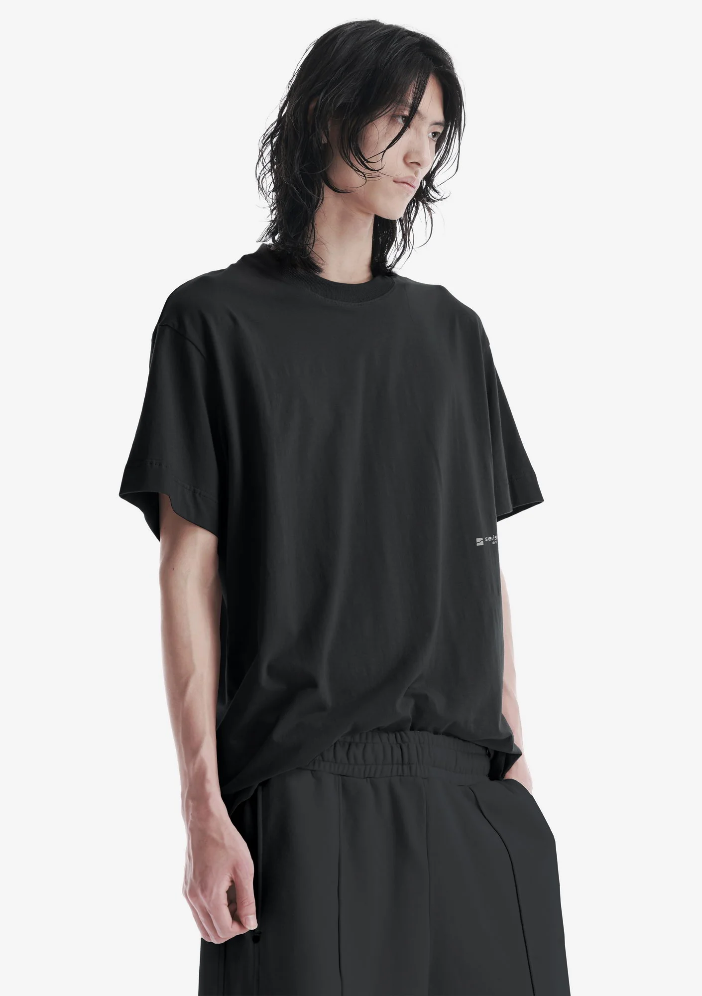Basic Logo T-Shirt Tm140 - Image 7