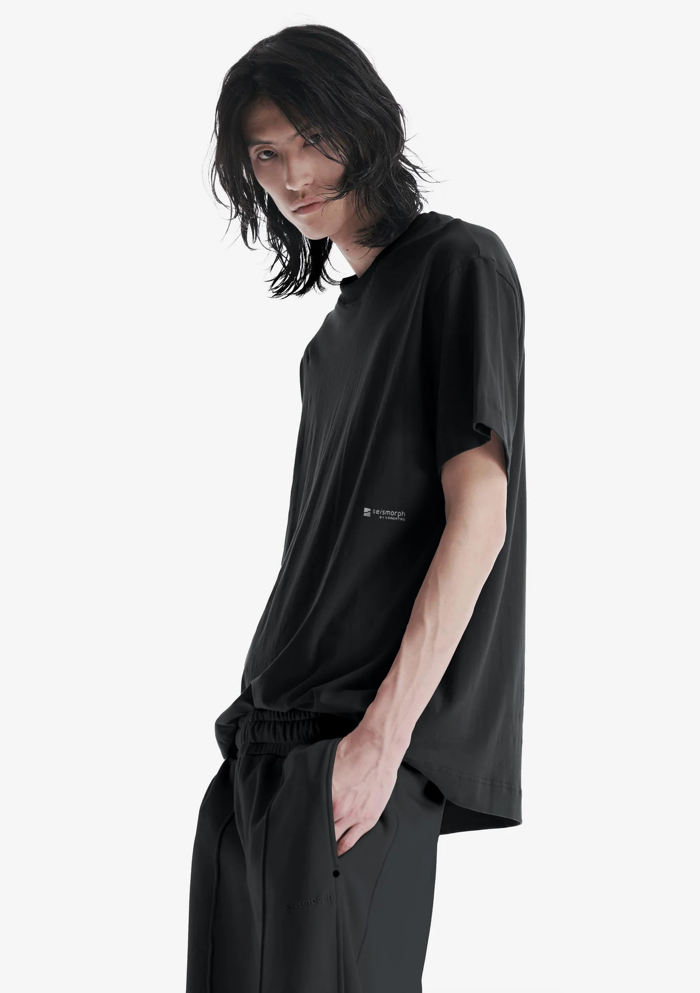 Basic Logo T-Shirt Tm140 - Image 8