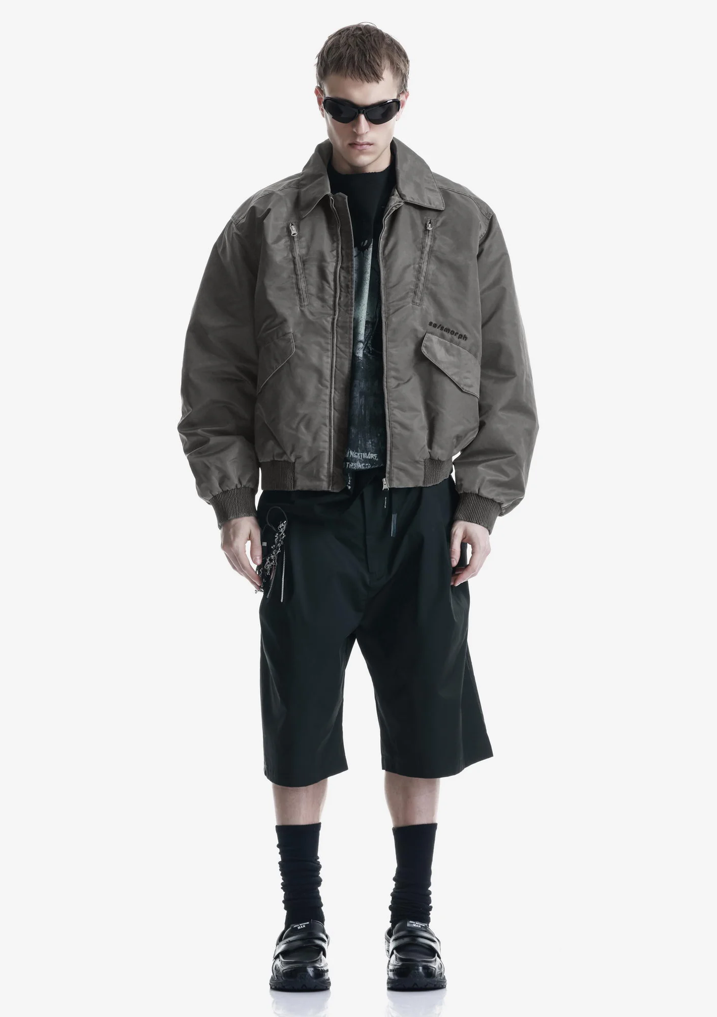 FERMI Bomber Jacket Qu568 - Image 21