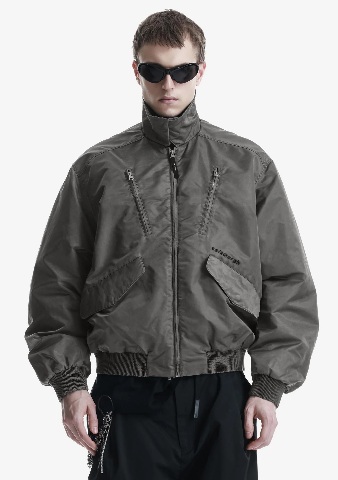 FERMI Bomber Jacket Qu568 - Image 24