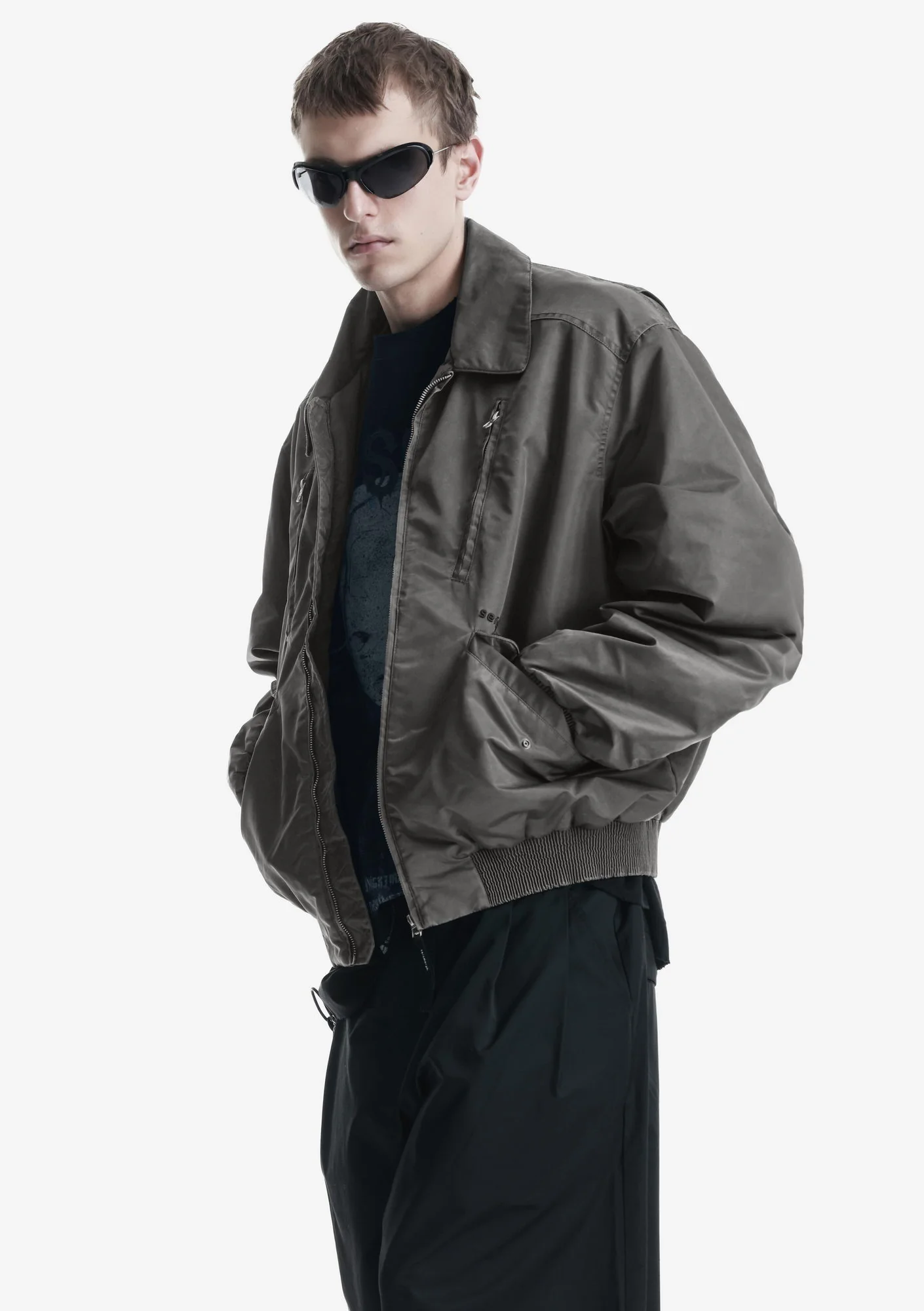 FERMI Bomber Jacket Qu568 - Image 25