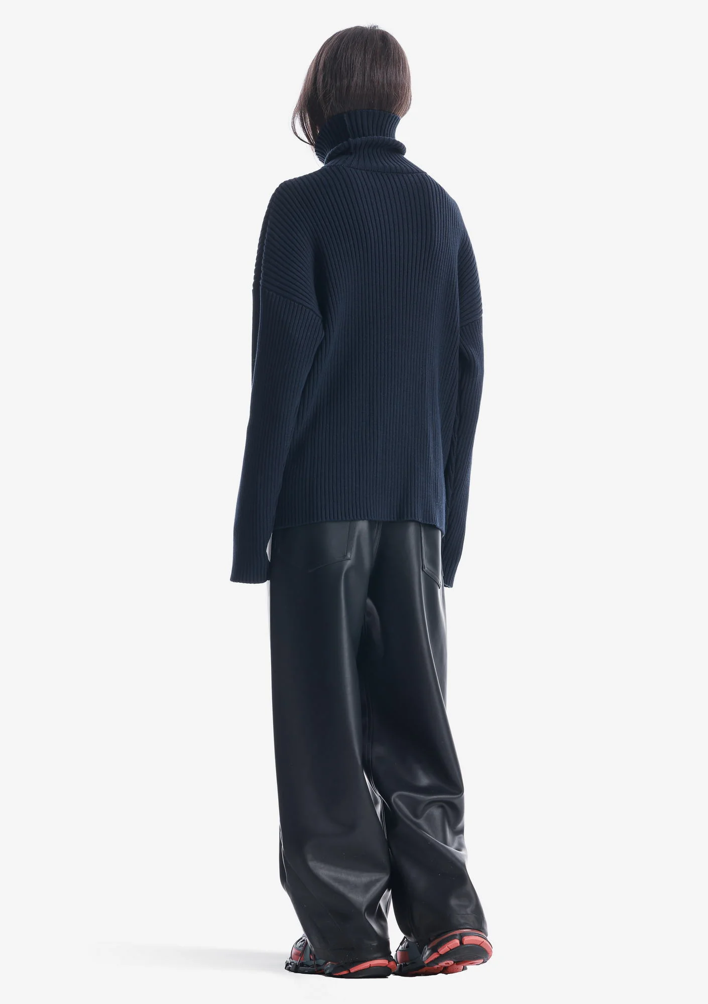 JAXA Cotton Rib Turtleneck Su41 - Image 22