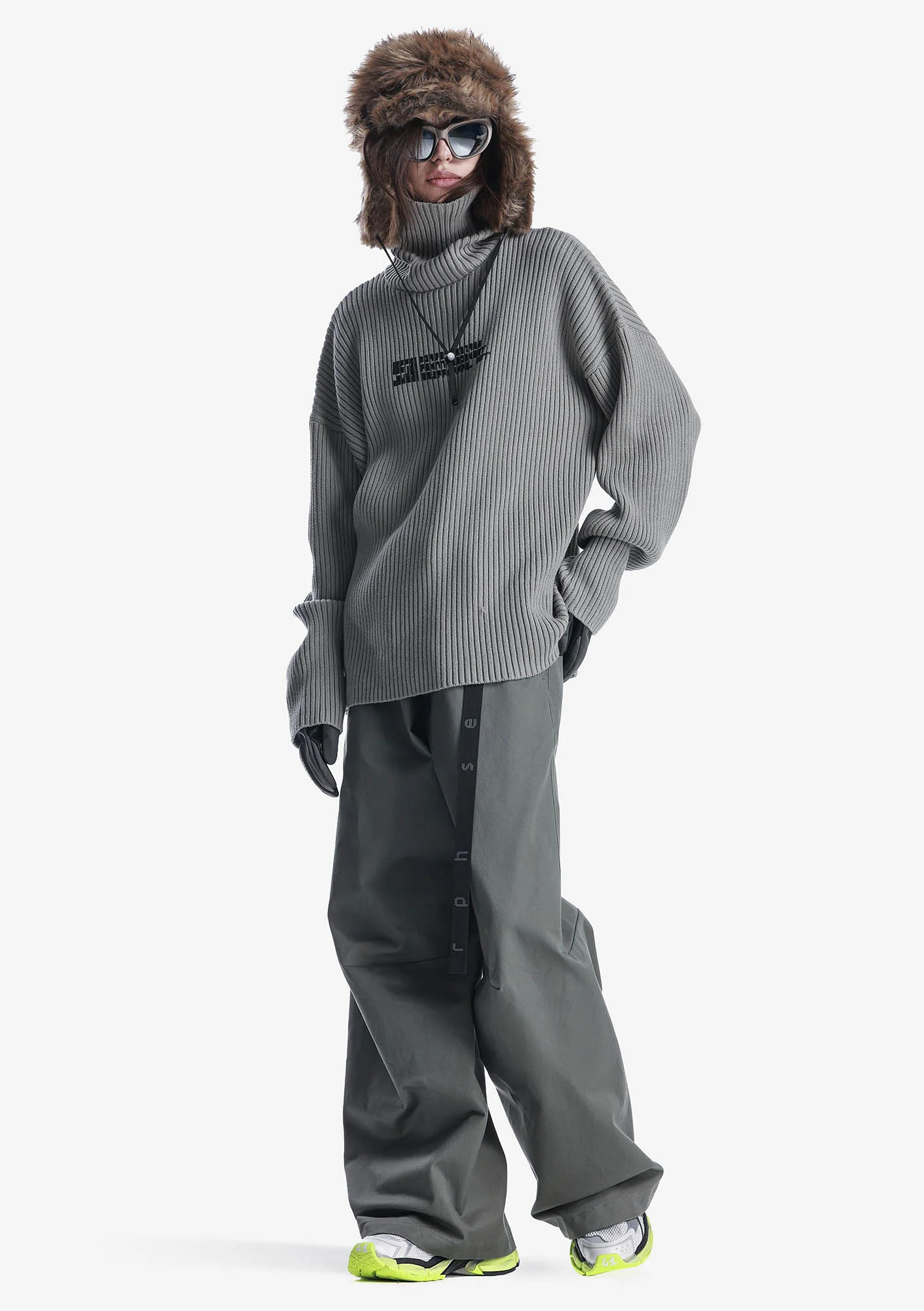 JAXA Cotton Rib Turtleneck Su41 - Image 3