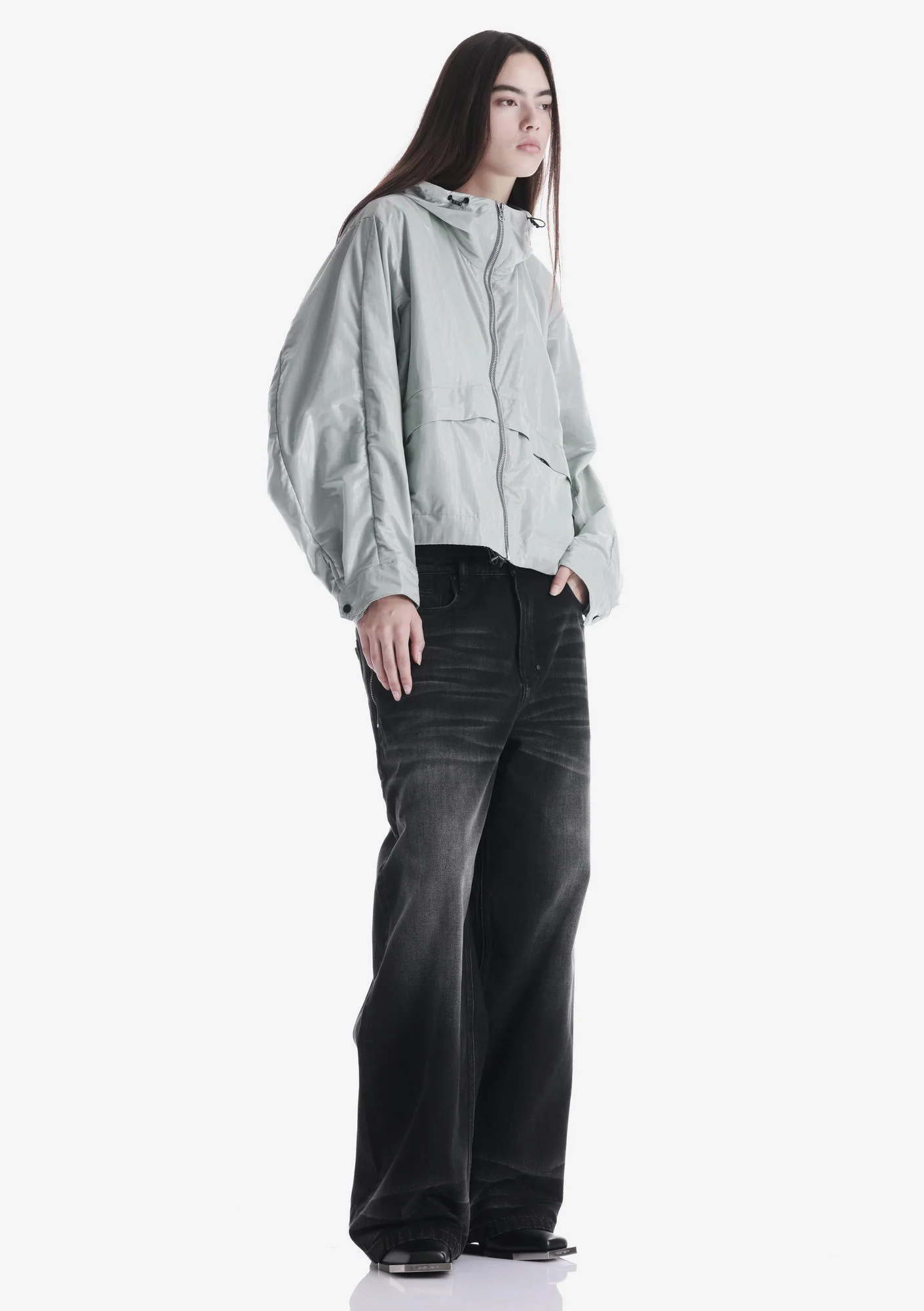 LUVOIR Cropped Field Jacket Qw570 - Image 17