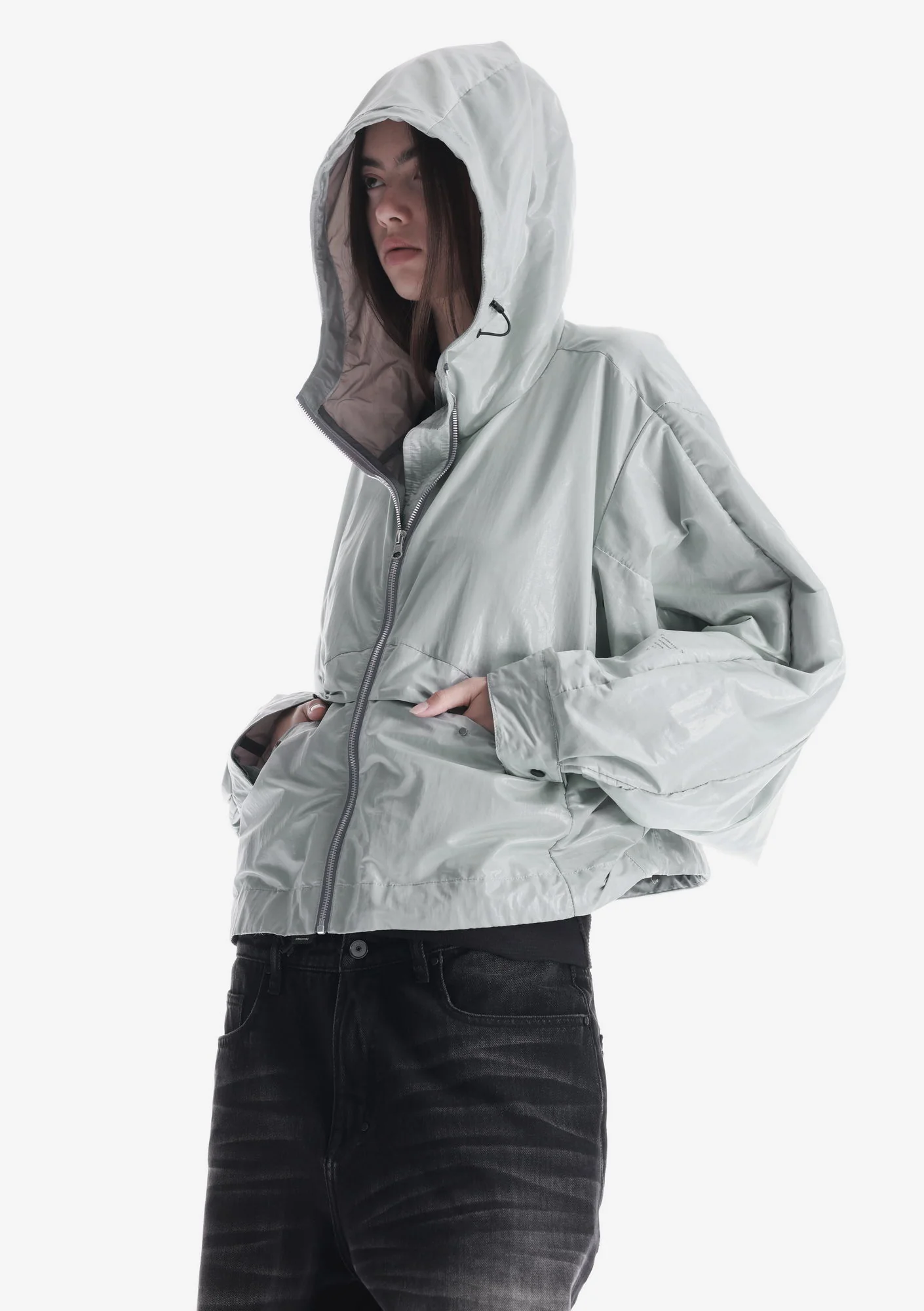 LUVOIR Cropped Field Jacket Qw570 - Image 22