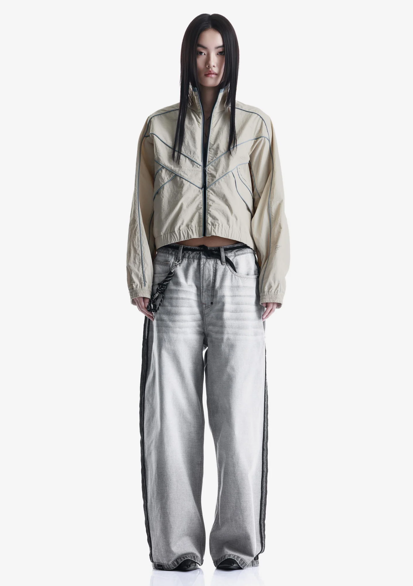 SEMERU Cropped Track Jacket Nw78 - Image 16