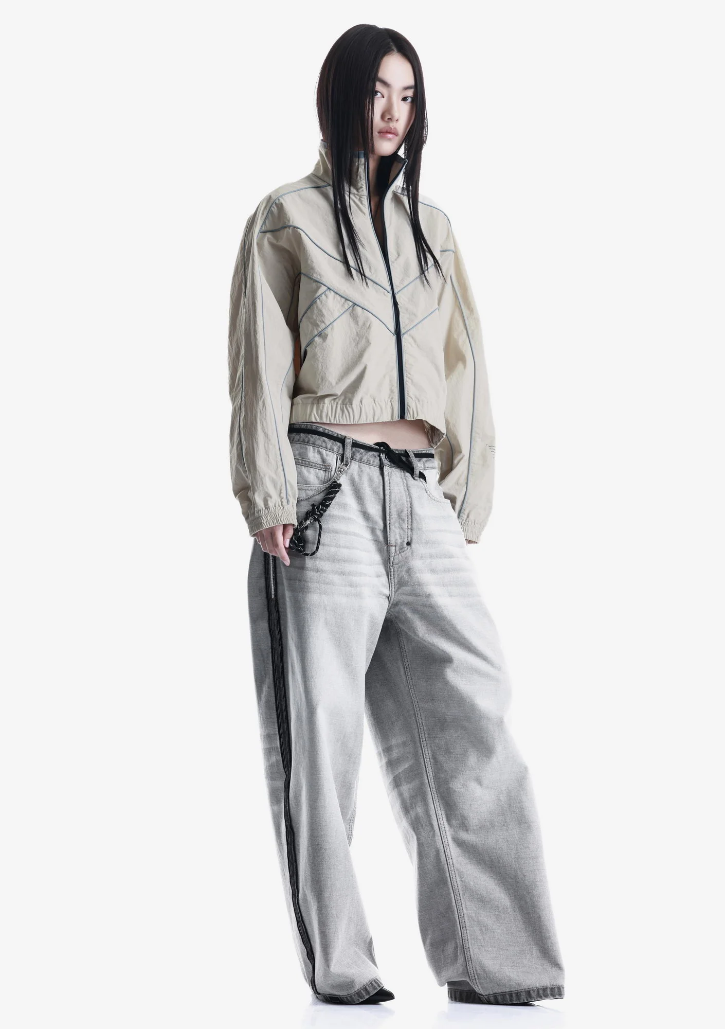 SEMERU Cropped Track Jacket Nw78 - Image 18