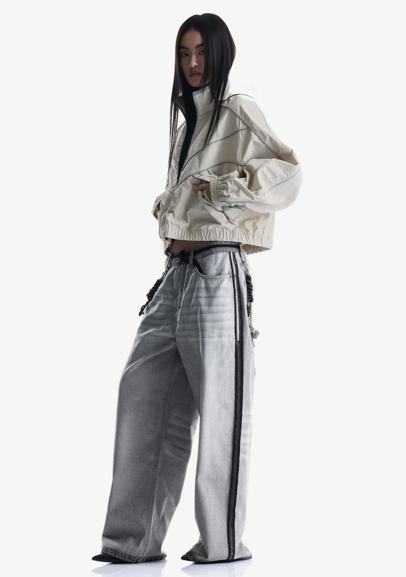 SEMERU Cropped Track Jacket Nw78 - Image 19