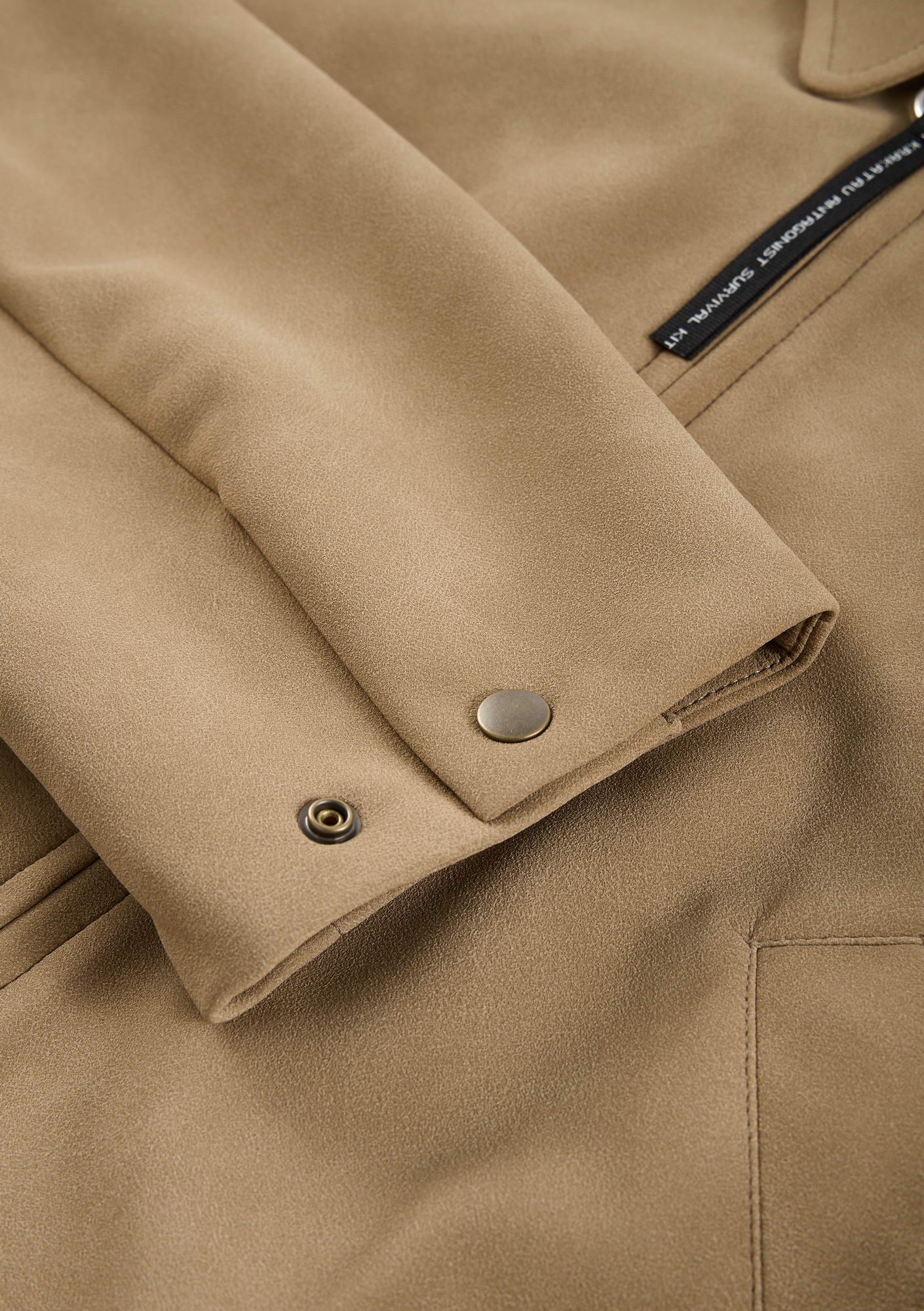 AXIS Eco Suede Cropped Jacket Qw576 - Image 25