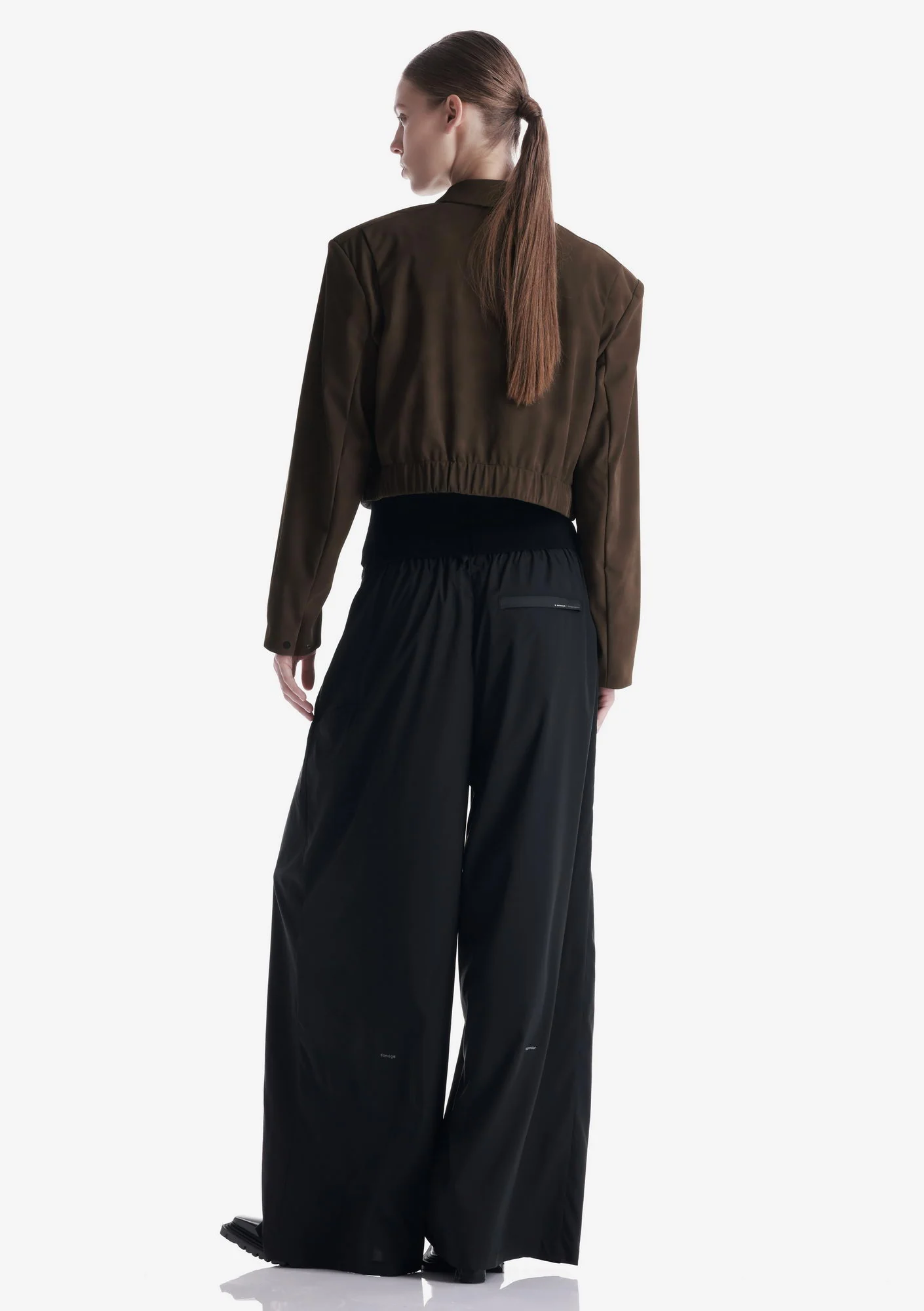 AXIS Eco Suede Cropped Jacket Qw576 - Image 4