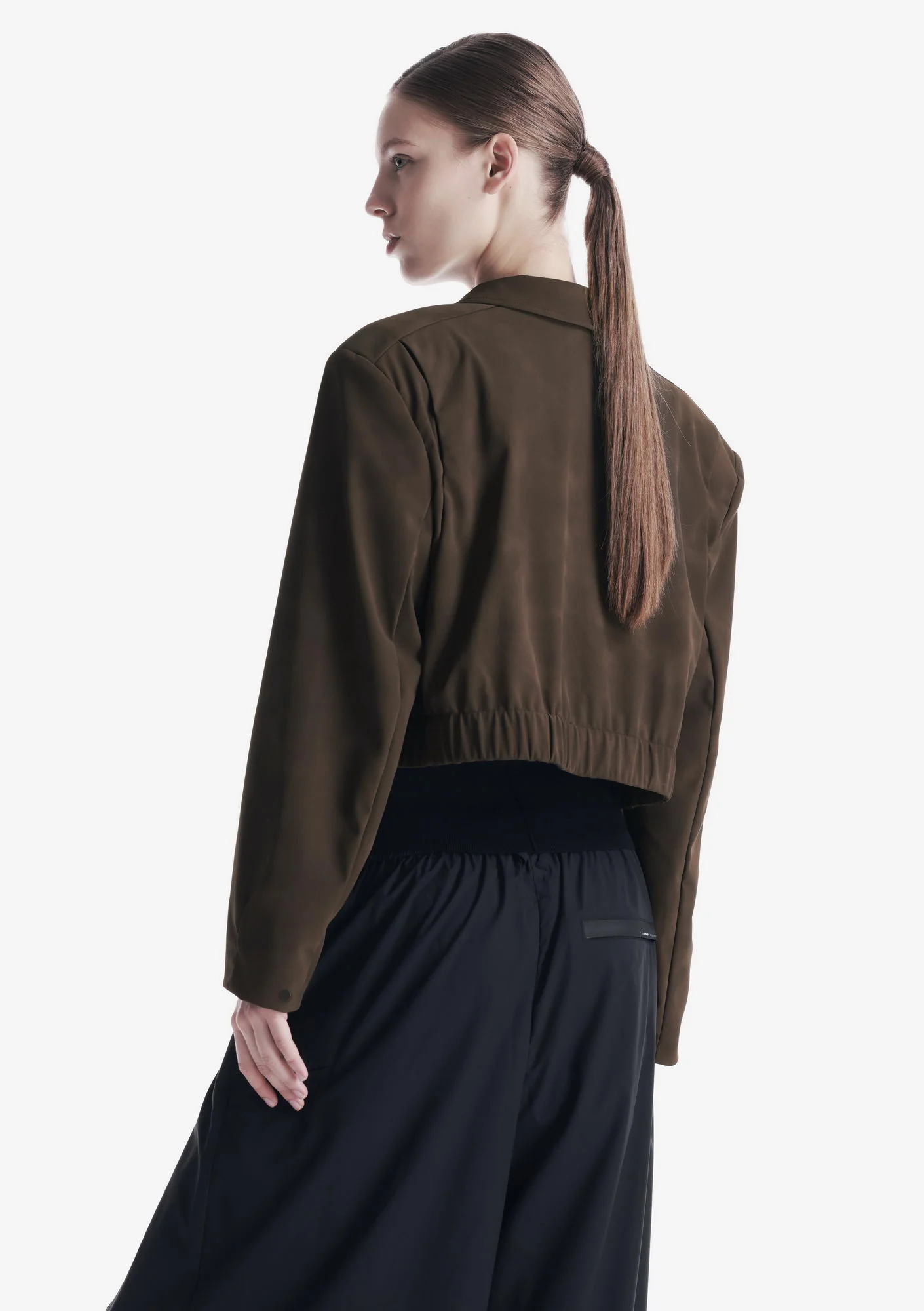 AXIS Eco Suede Cropped Jacket Qw576 - Image 6
