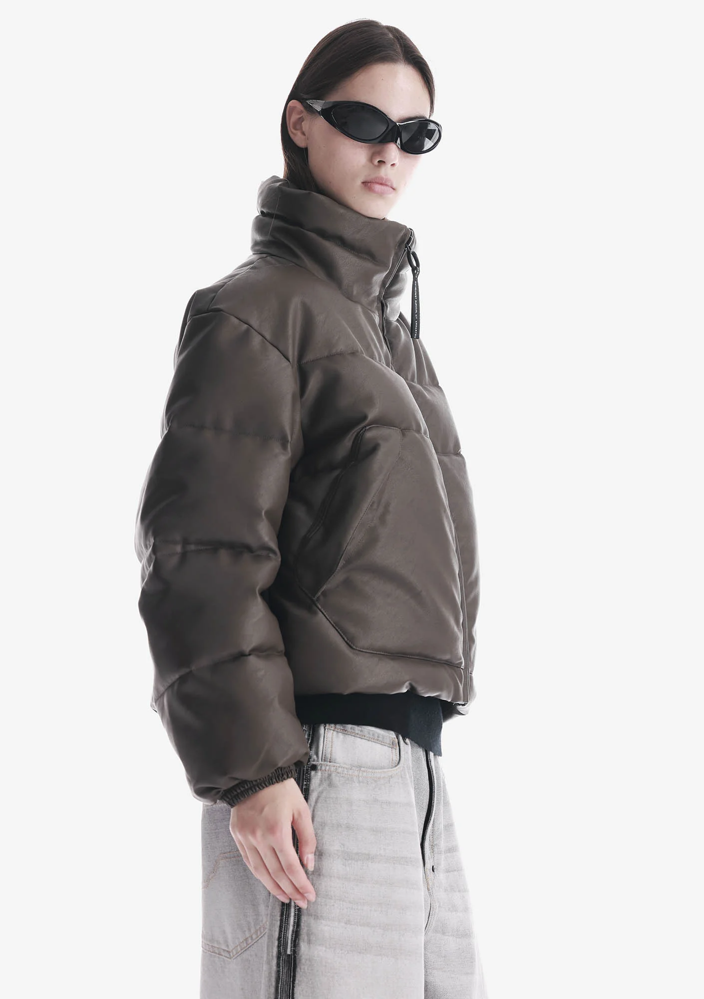 NARWARU Faux Leather Puffer Qw543 - Image 25