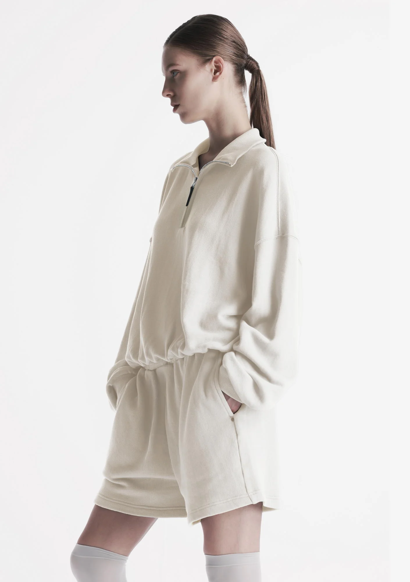 FRISSON Half-Zip Sweatshirt Fw123 - Image 7