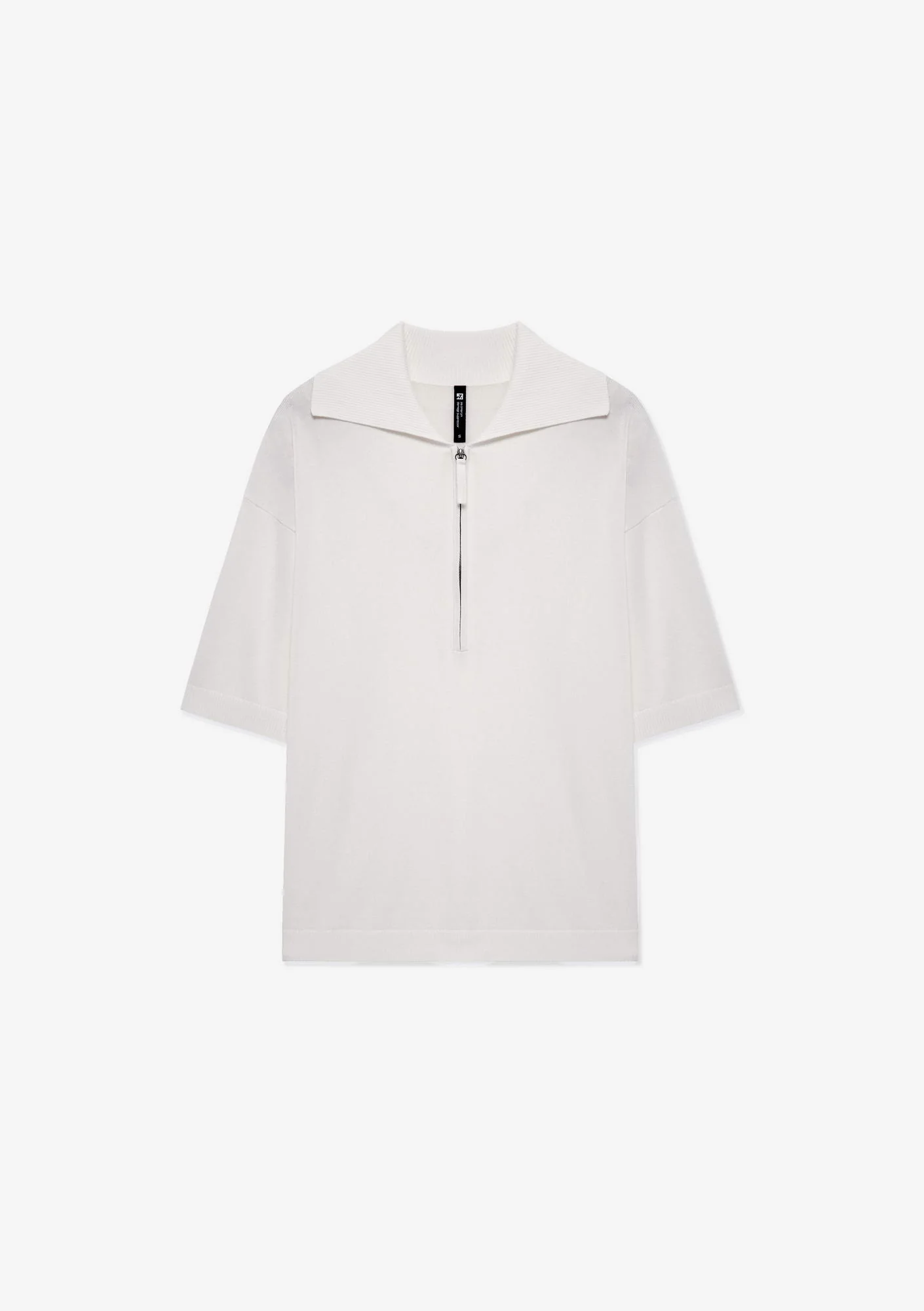 THETA Half-Zippered Polo Shirt Sw45 - Image 21