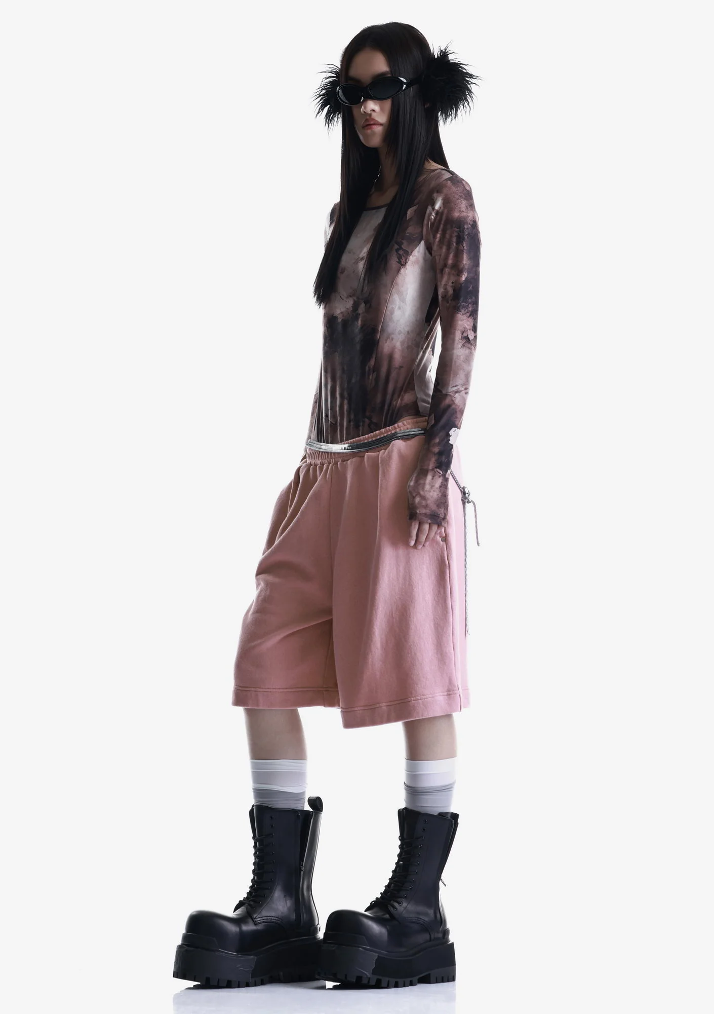 MELLOW Jersey Longline Shorts Rw240 - Image 29