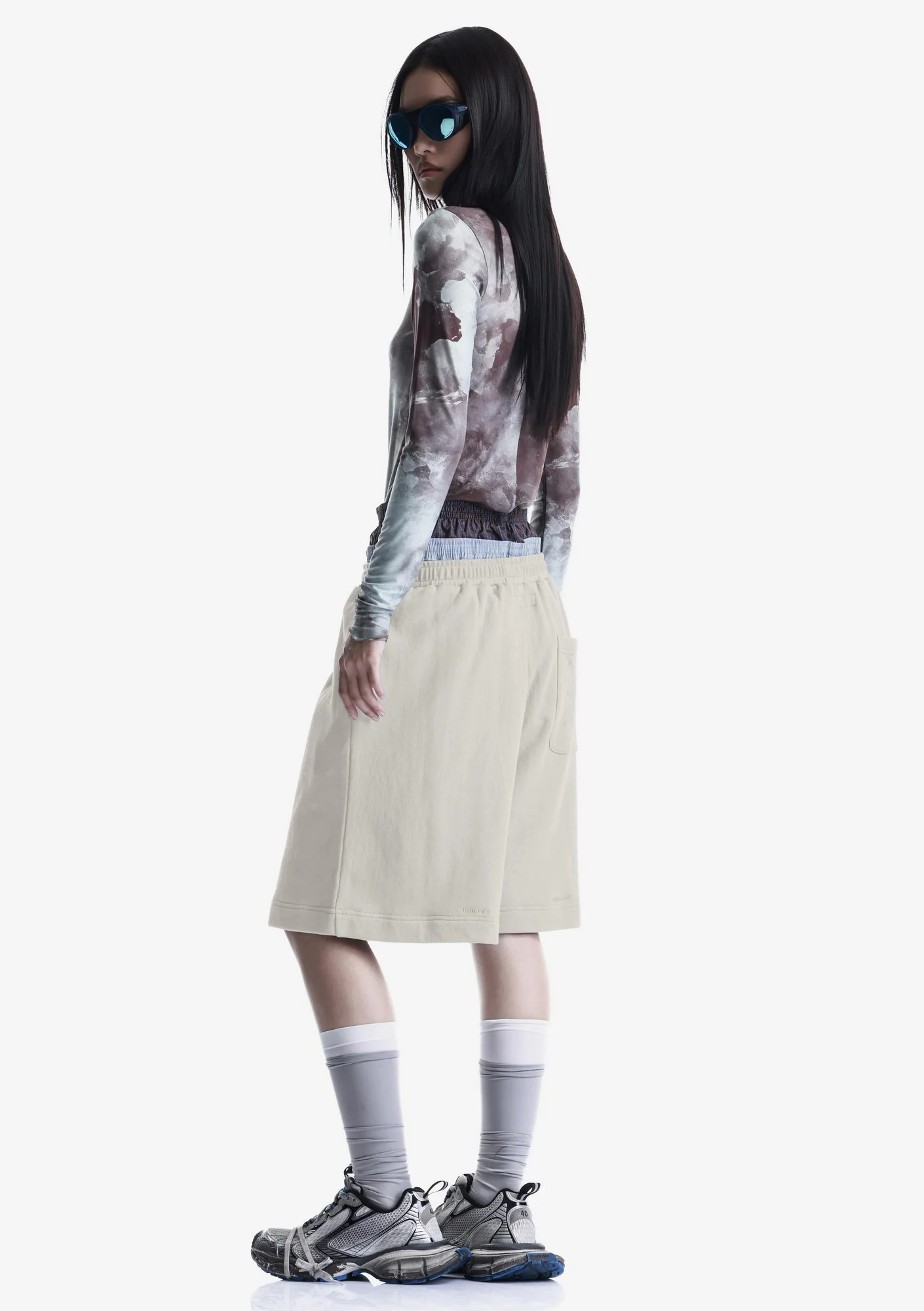 MELLOW Jersey Longline Shorts Rw240 - Image 4