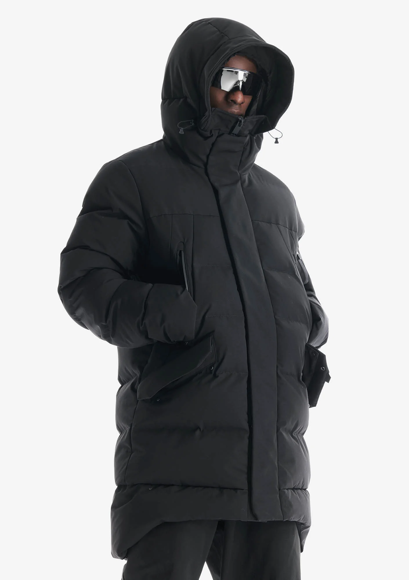 STROFO Long Down Jacket Qm562 - Image 6