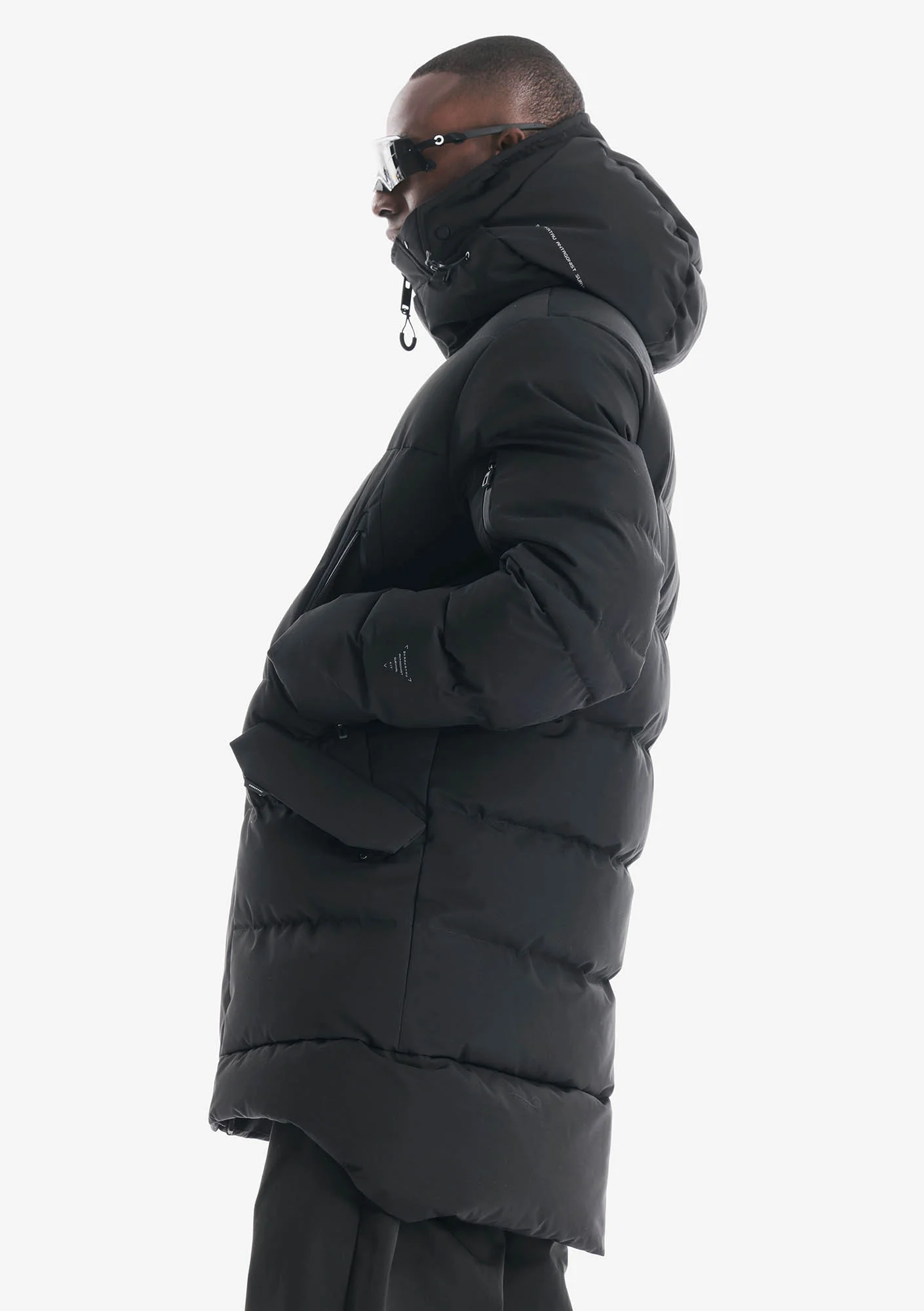 STROFO Long Down Jacket Qm562 - Image 7