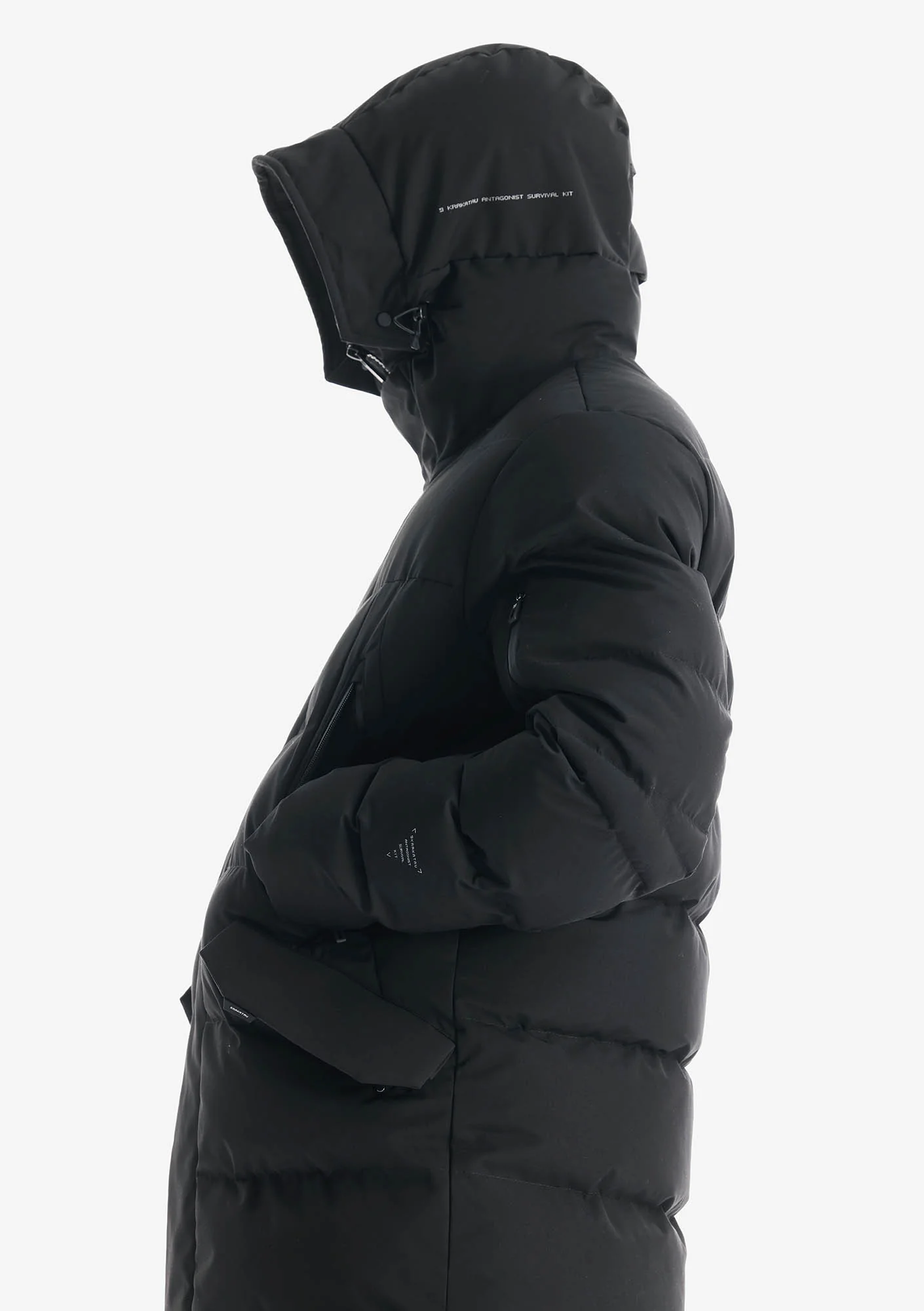 STROFO Long Down Jacket Qm562 - Image 8