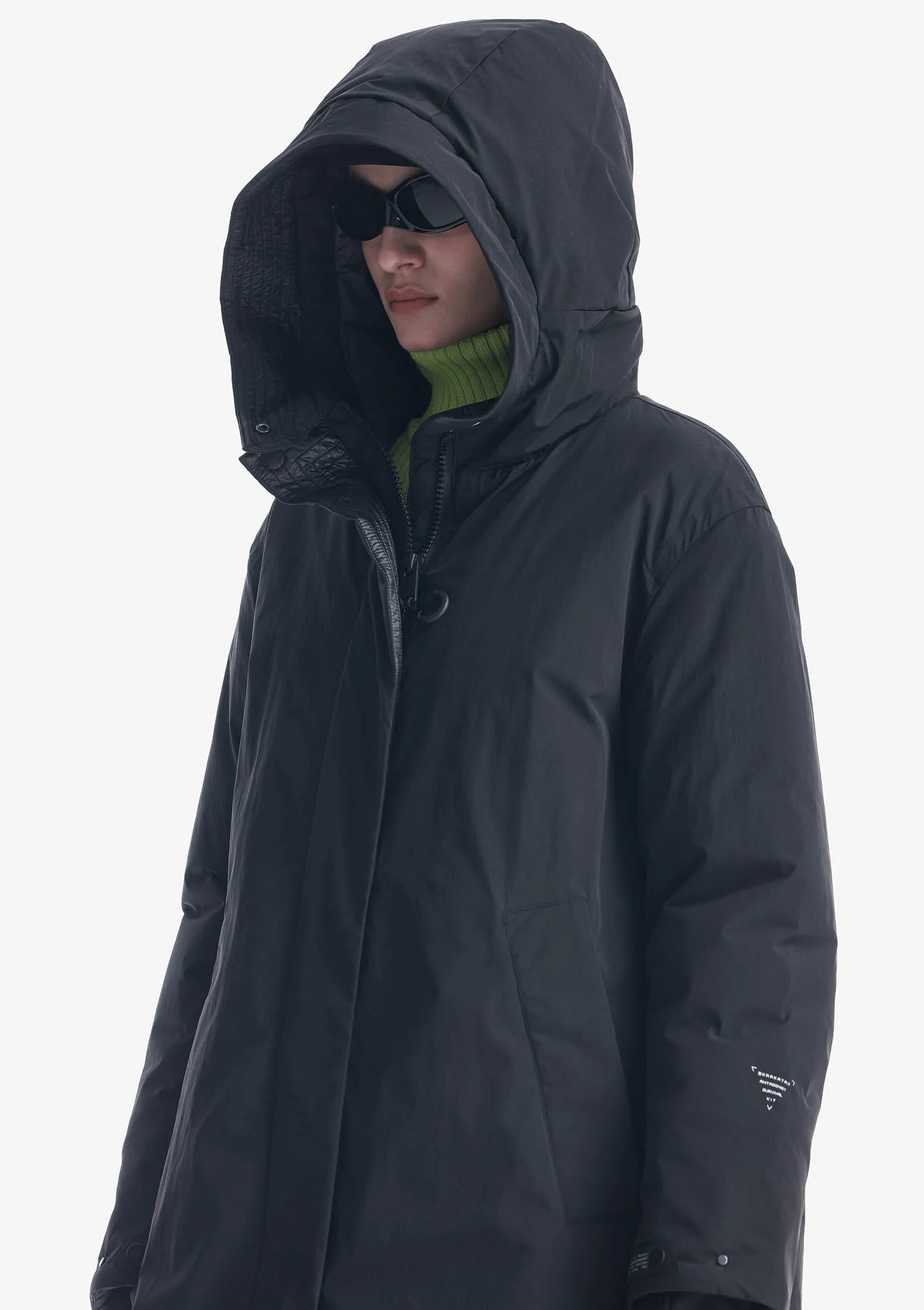 SCHORL Long Parka Qw536 - Image 9