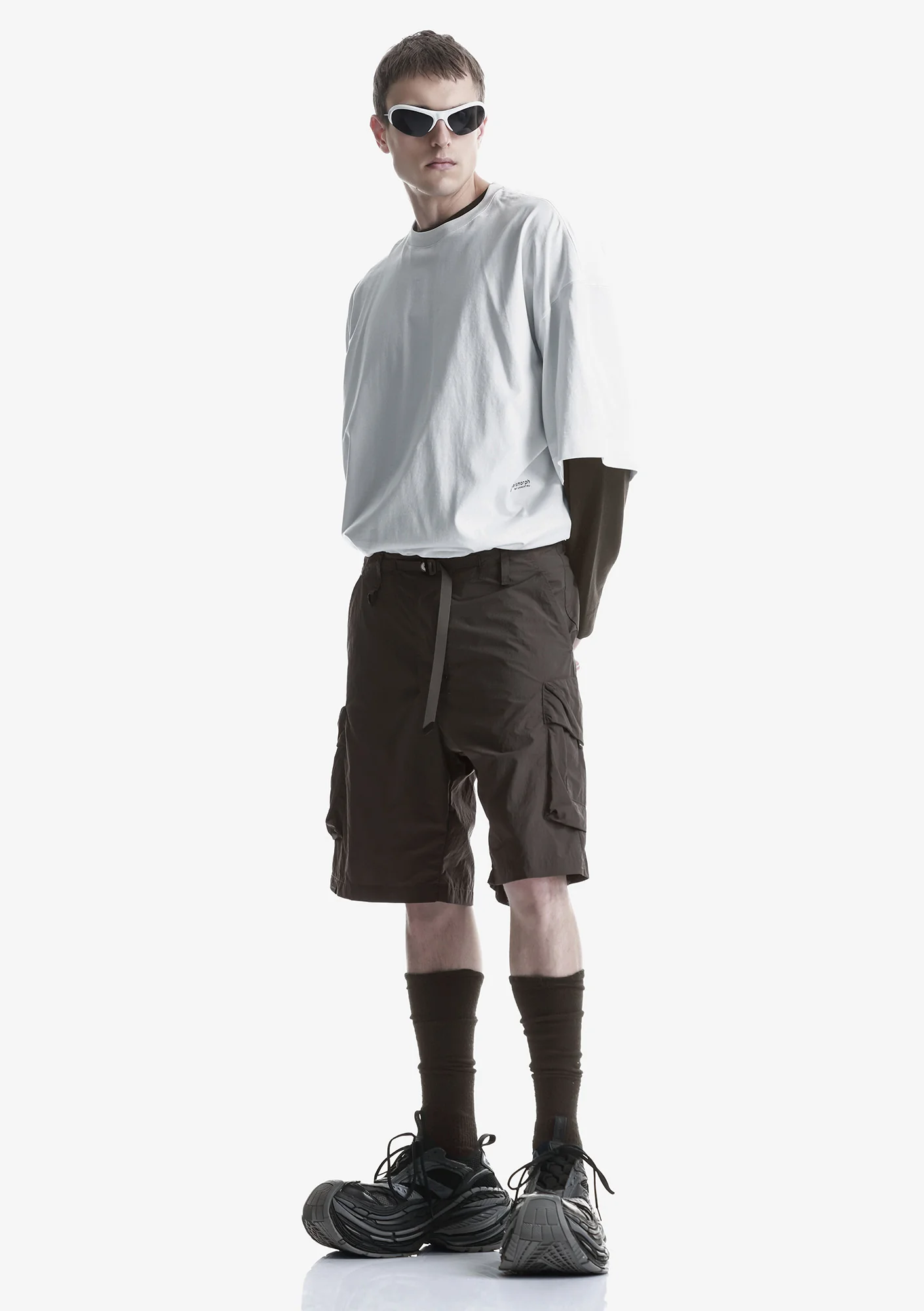 VANTH Loose Fit Cargo Short Pants Rm233 - Image 16
