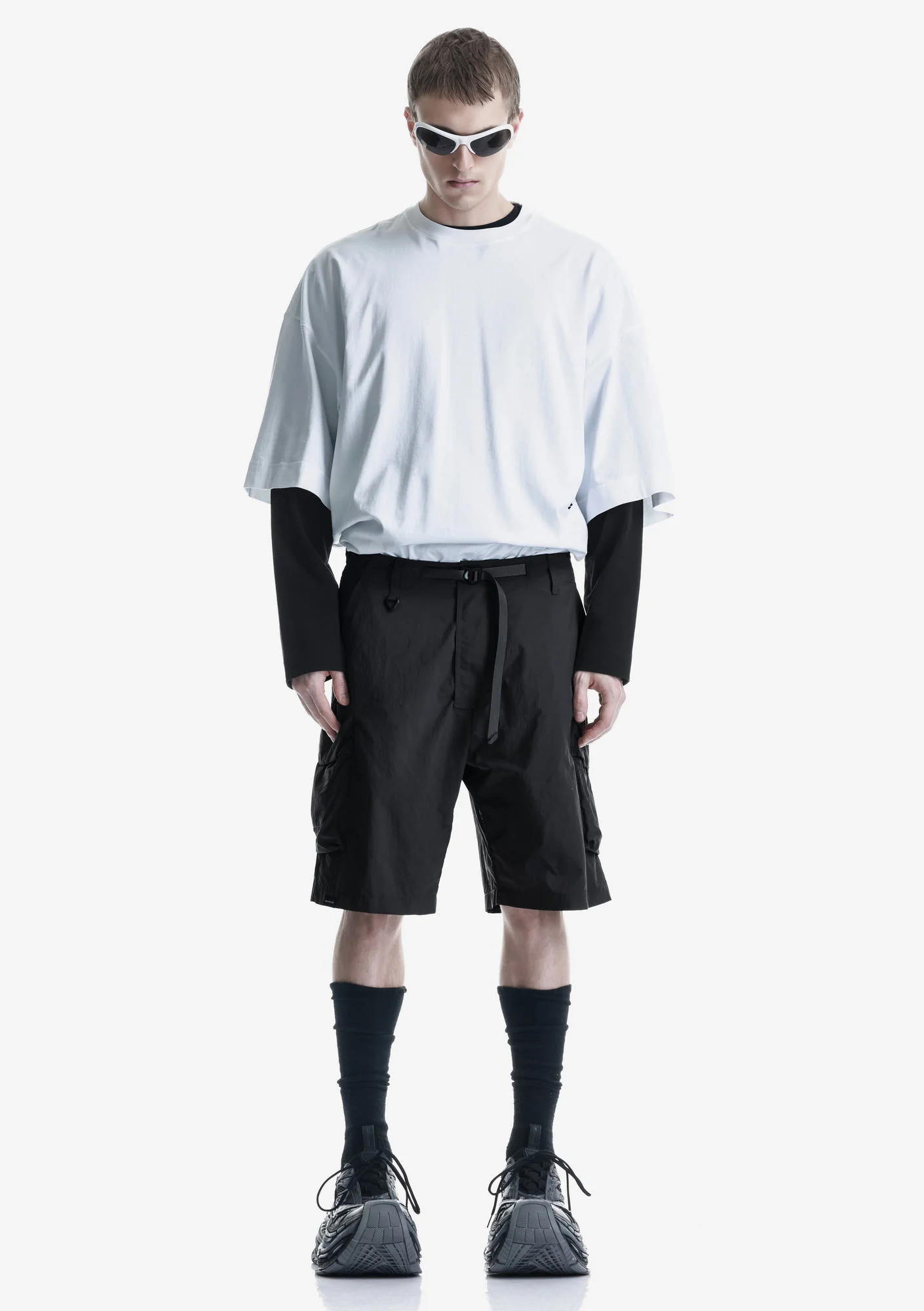VANTH Loose Fit Cargo Short Pants Rm233 - Image 26