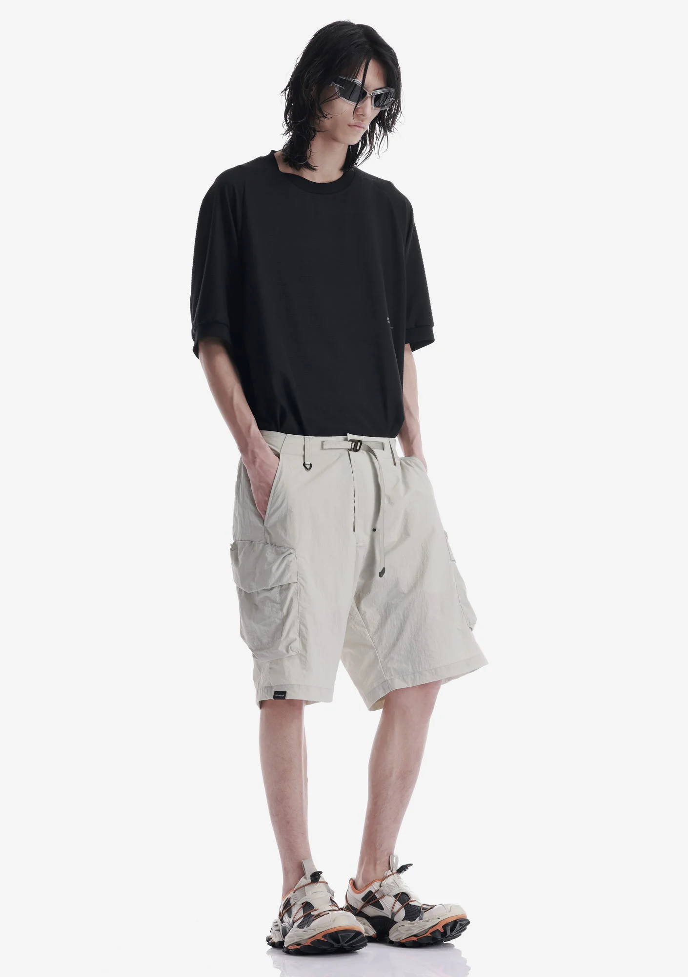 VANTH Loose Fit Cargo Short Pants Rm233 - Image 39