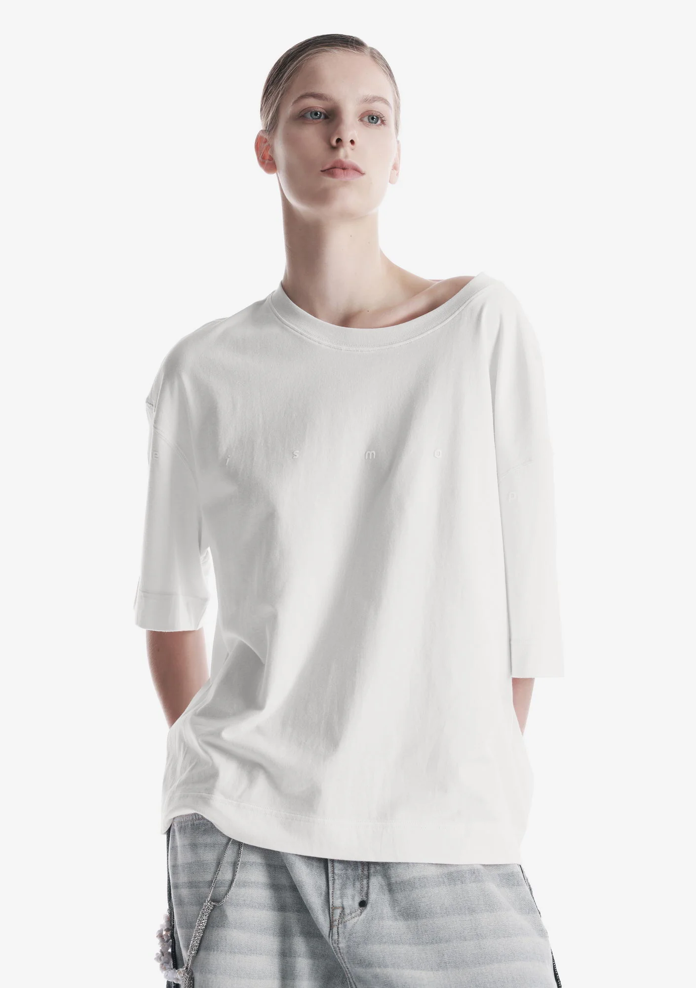 Relaxed Fit T-Shirt Tw144 - Image 5