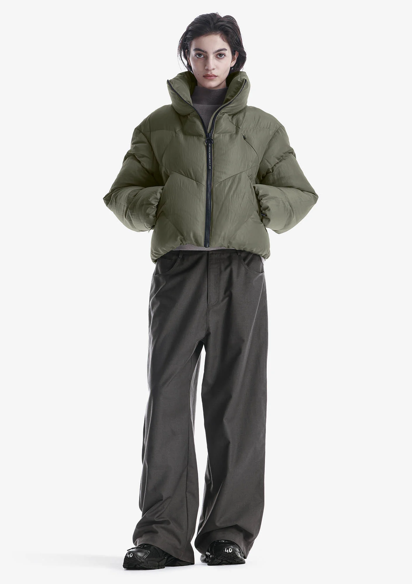 NEBULA Short Puffer Jacket Qw531 - Image 3