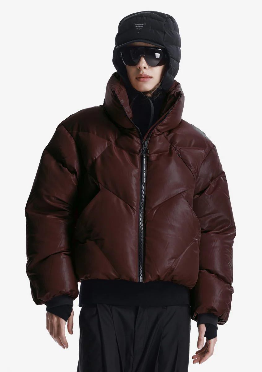 NEBULA Short Puffer Jacket Qw531 - Image 44