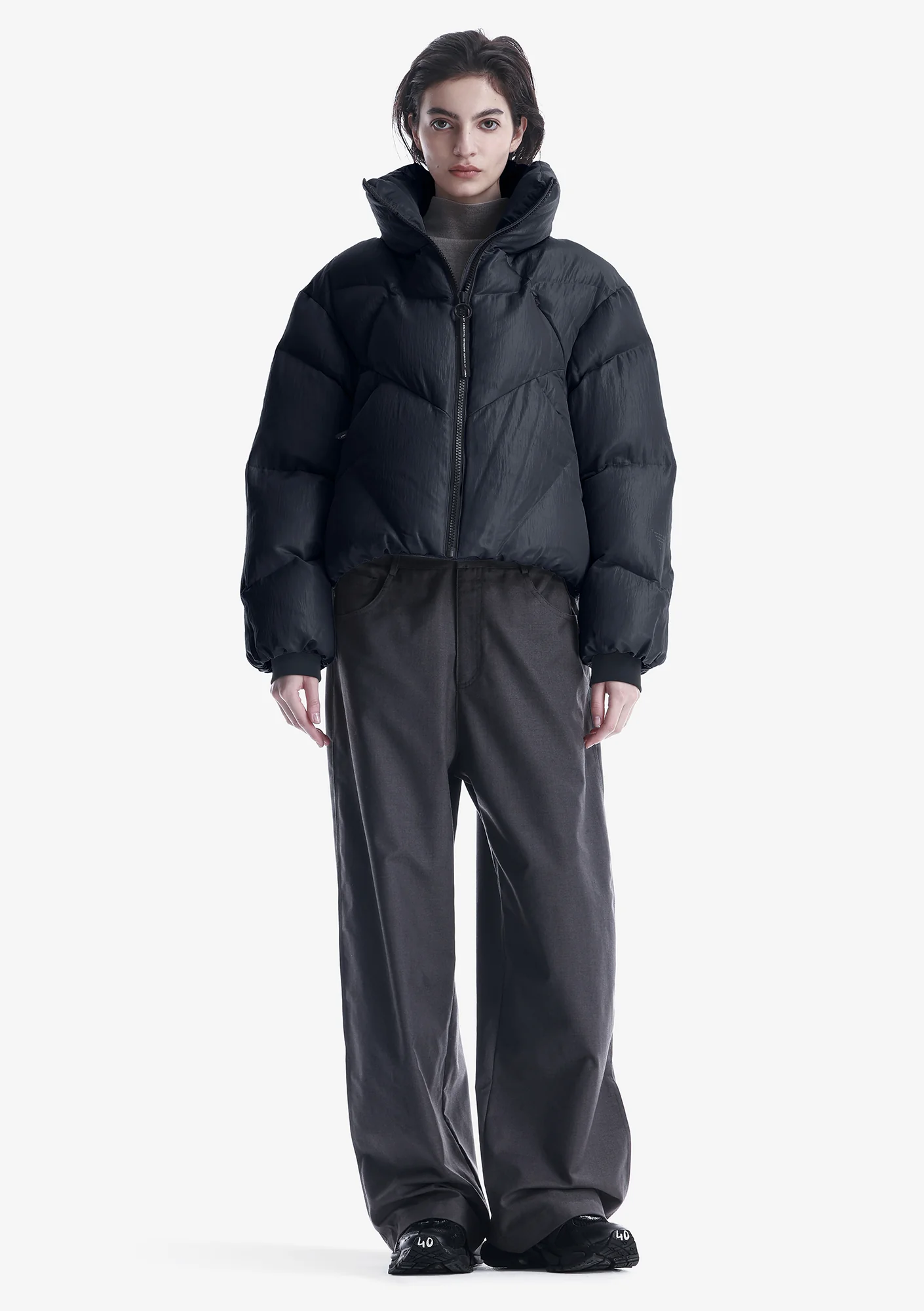NEBULA Short Puffer Jacket Qw531 - Image 57