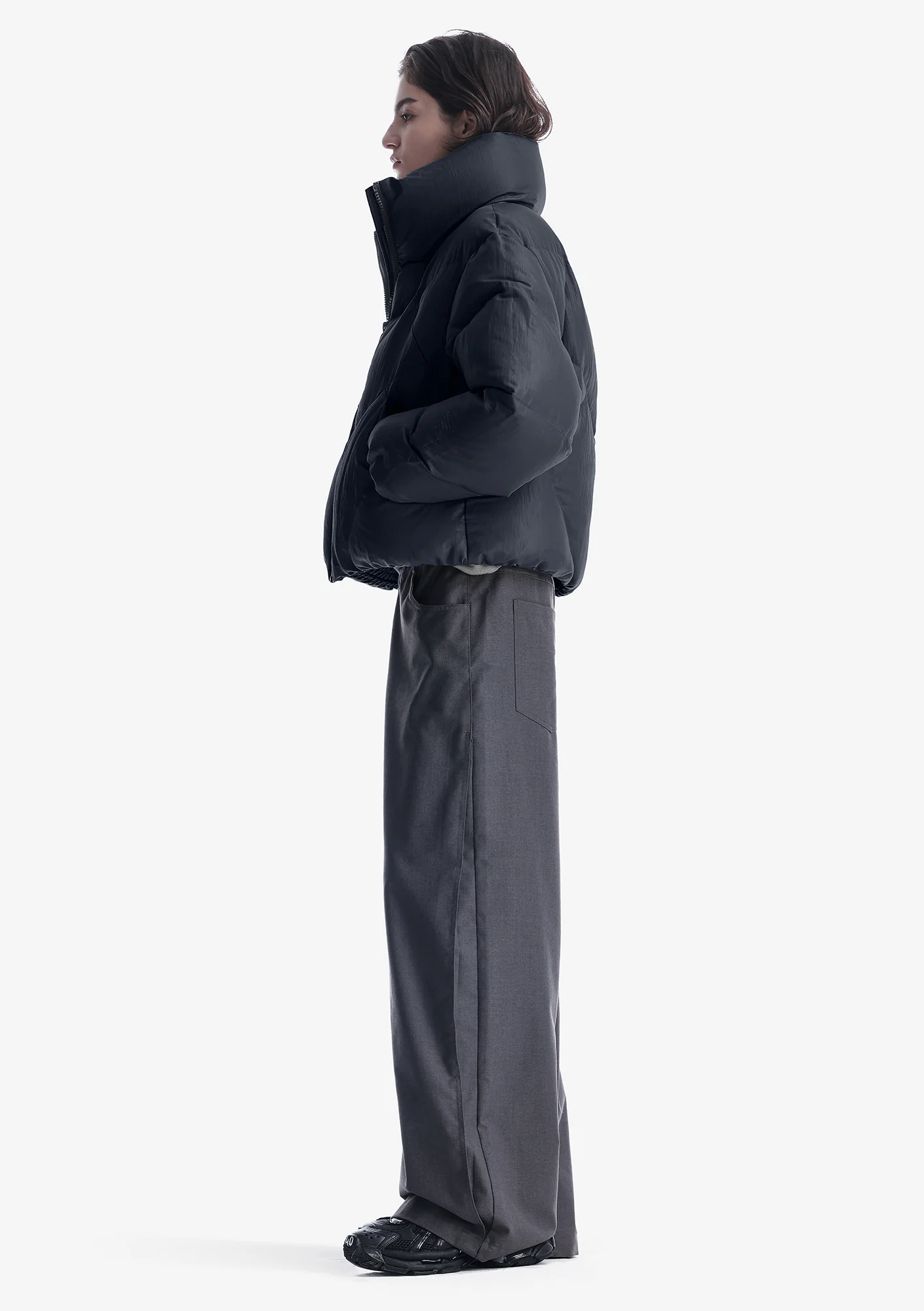 NEBULA Short Puffer Jacket Qw531 - Image 61