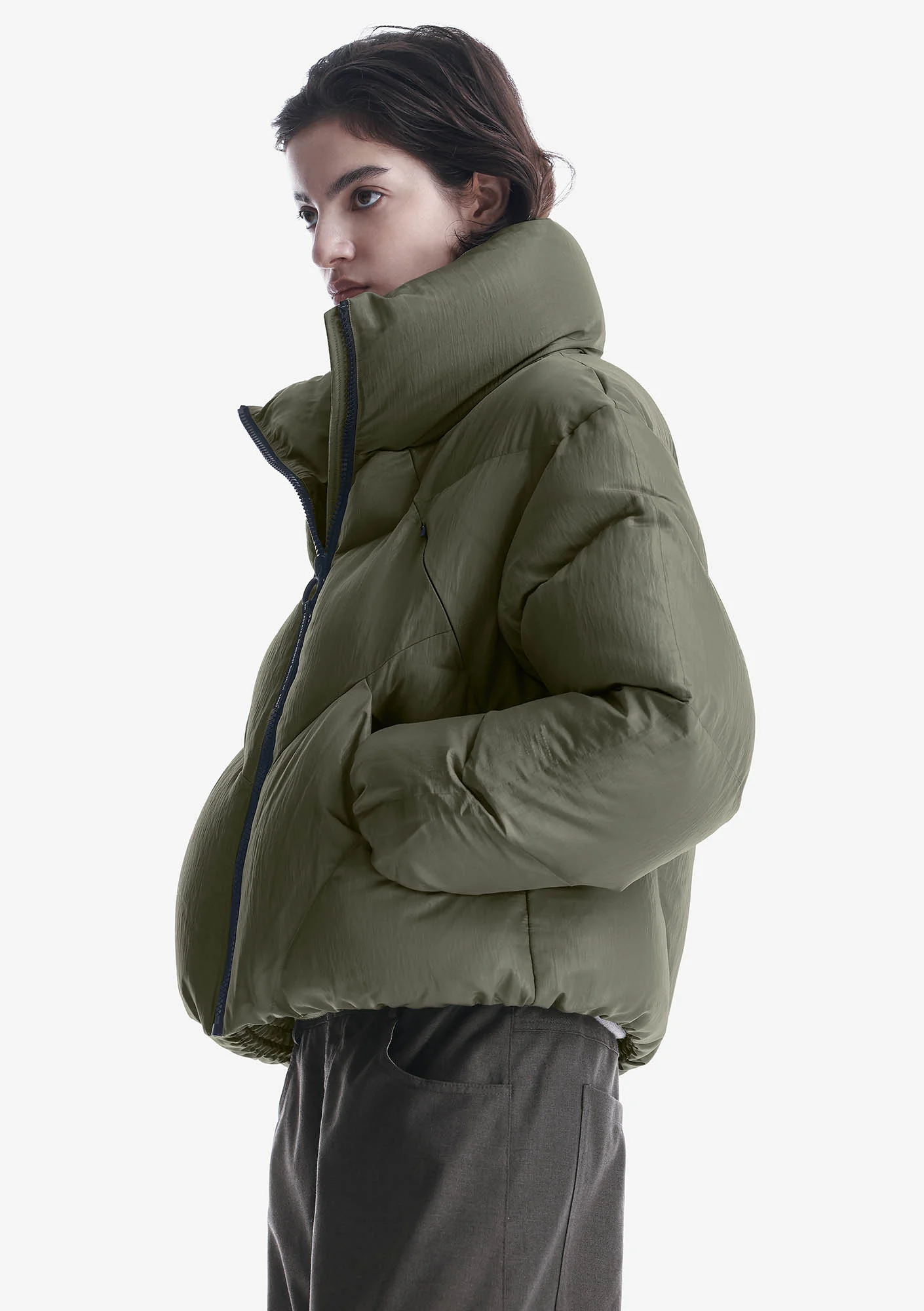 NEBULA Short Puffer Jacket Qw531 - Image 9