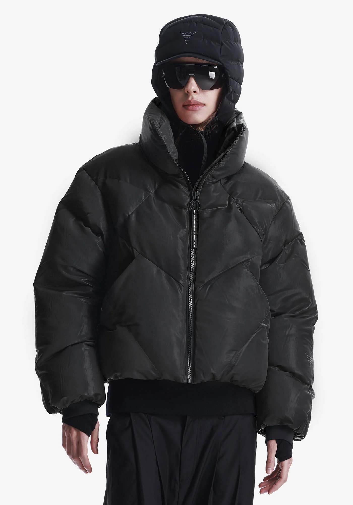 NEBULA Short Puffer Jacket Qw573 - Image 8