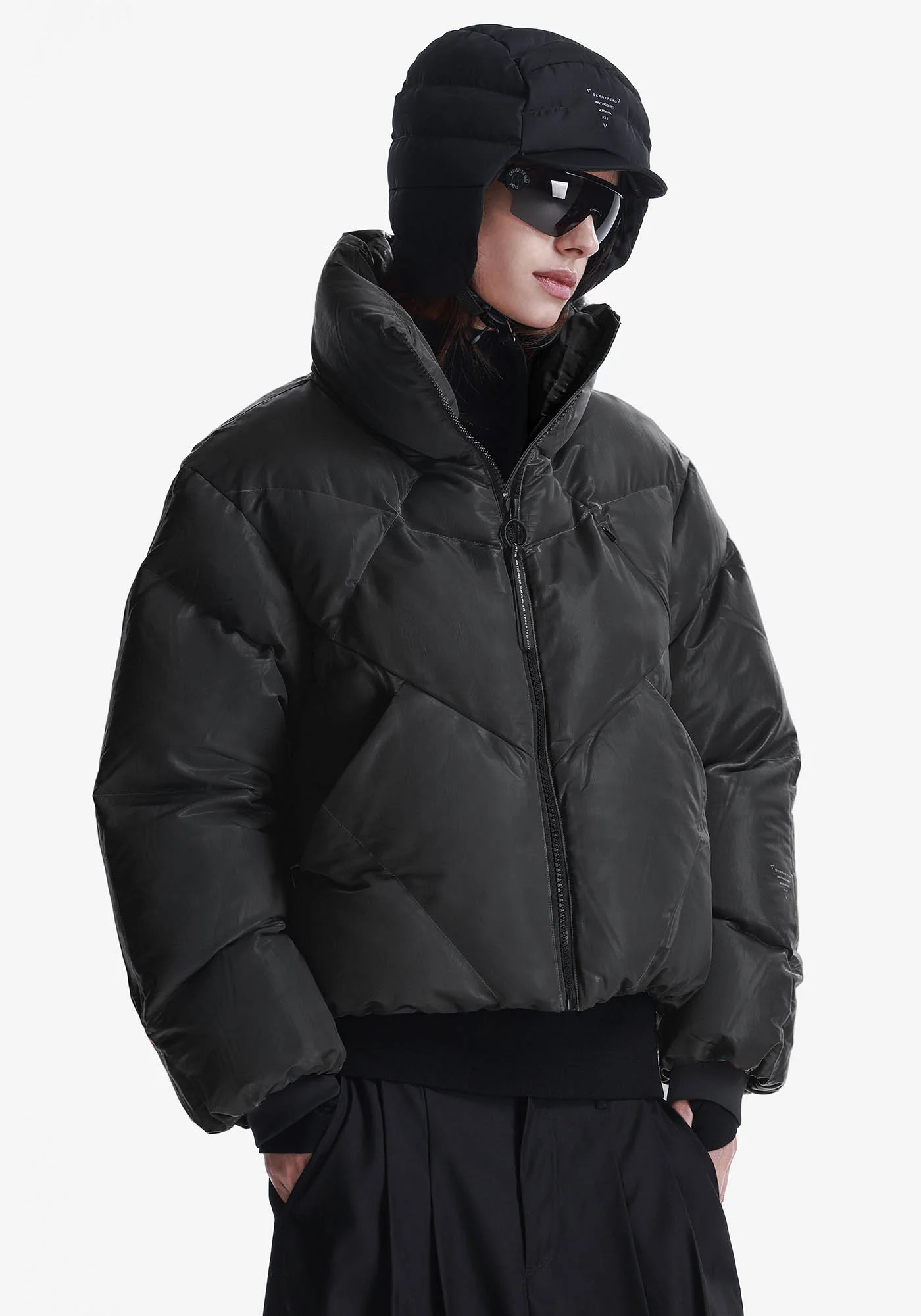NEBULA Short Puffer Jacket Qw573 - Image 9