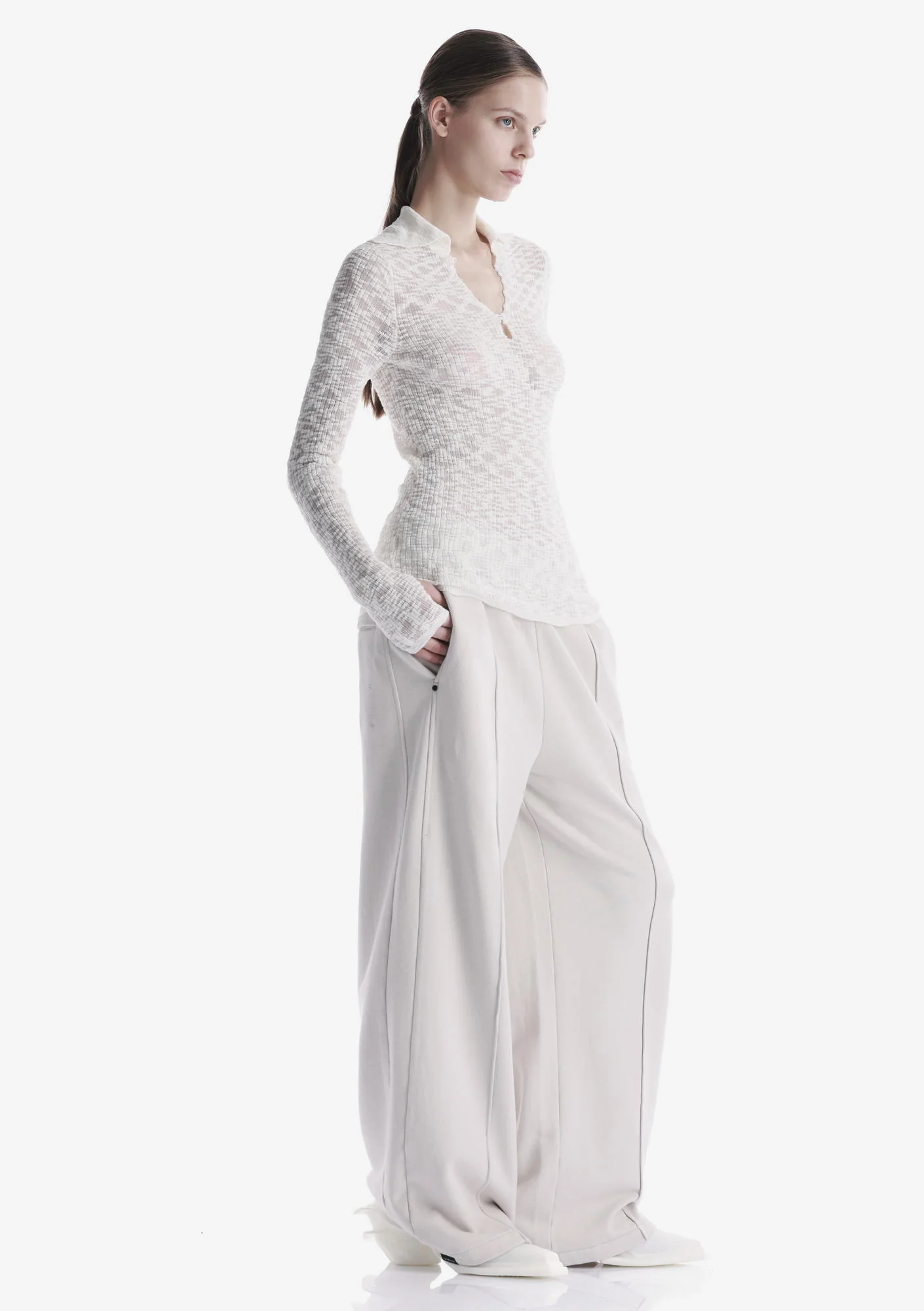 THETA Spread Collar Sweater Sw44 - Image 29