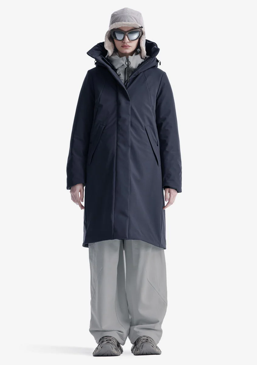 GAIA Technical Fabric Long Parka Qw534 - Image 17