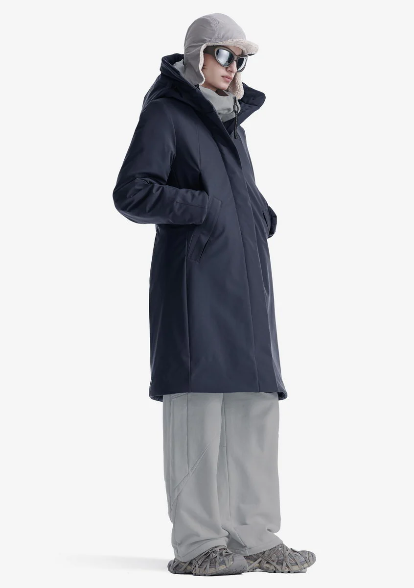 GAIA Technical Fabric Long Parka Qw534 - Image 18