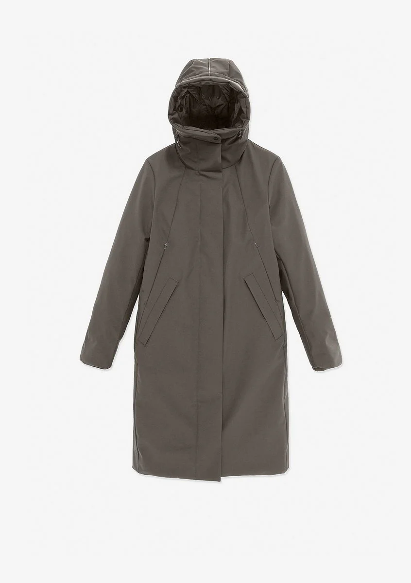 GAIA Technical Fabric Long Parka Qw534 - Image 38