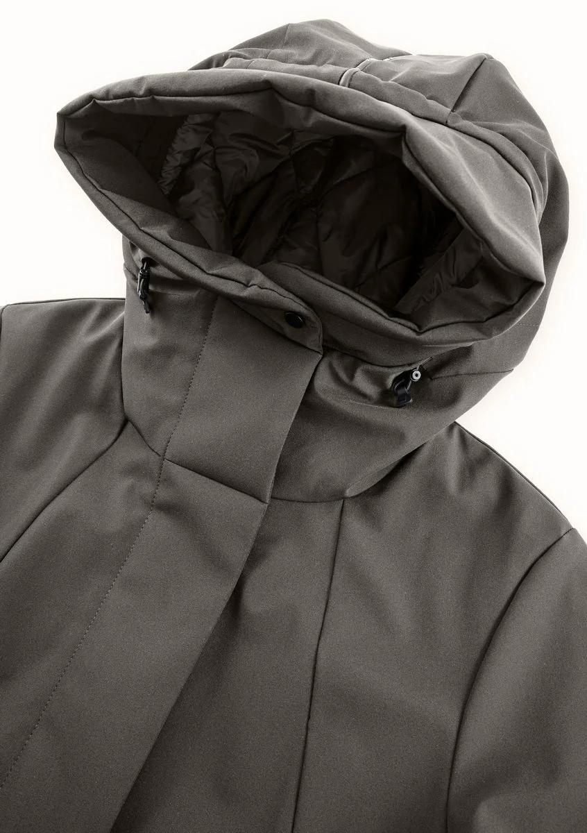 GAIA Technical Fabric Long Parka Qw534 - Image 40