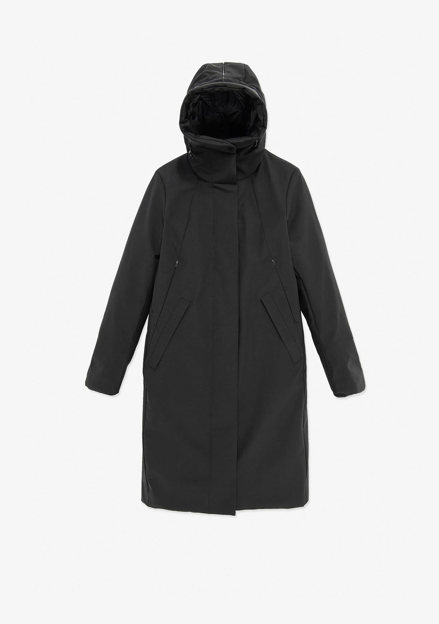 GAIA Technical Fabric Long Parka Qw534 - Image 8