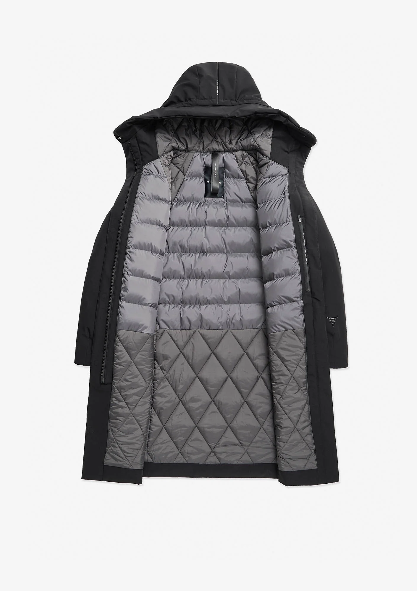 GAIA Technical Fabric Long Parka Qw534 - Image 9