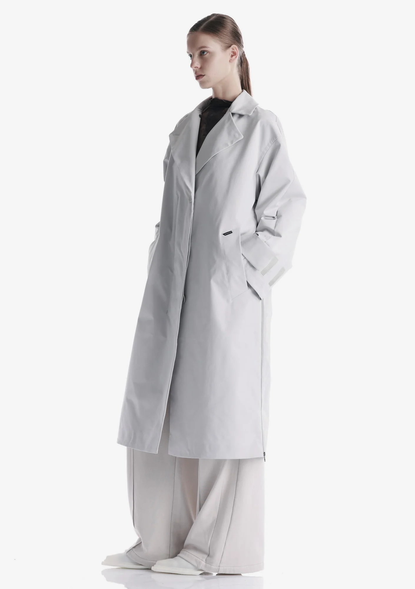 MASARU Trench Coat Qw569 - Image 19
