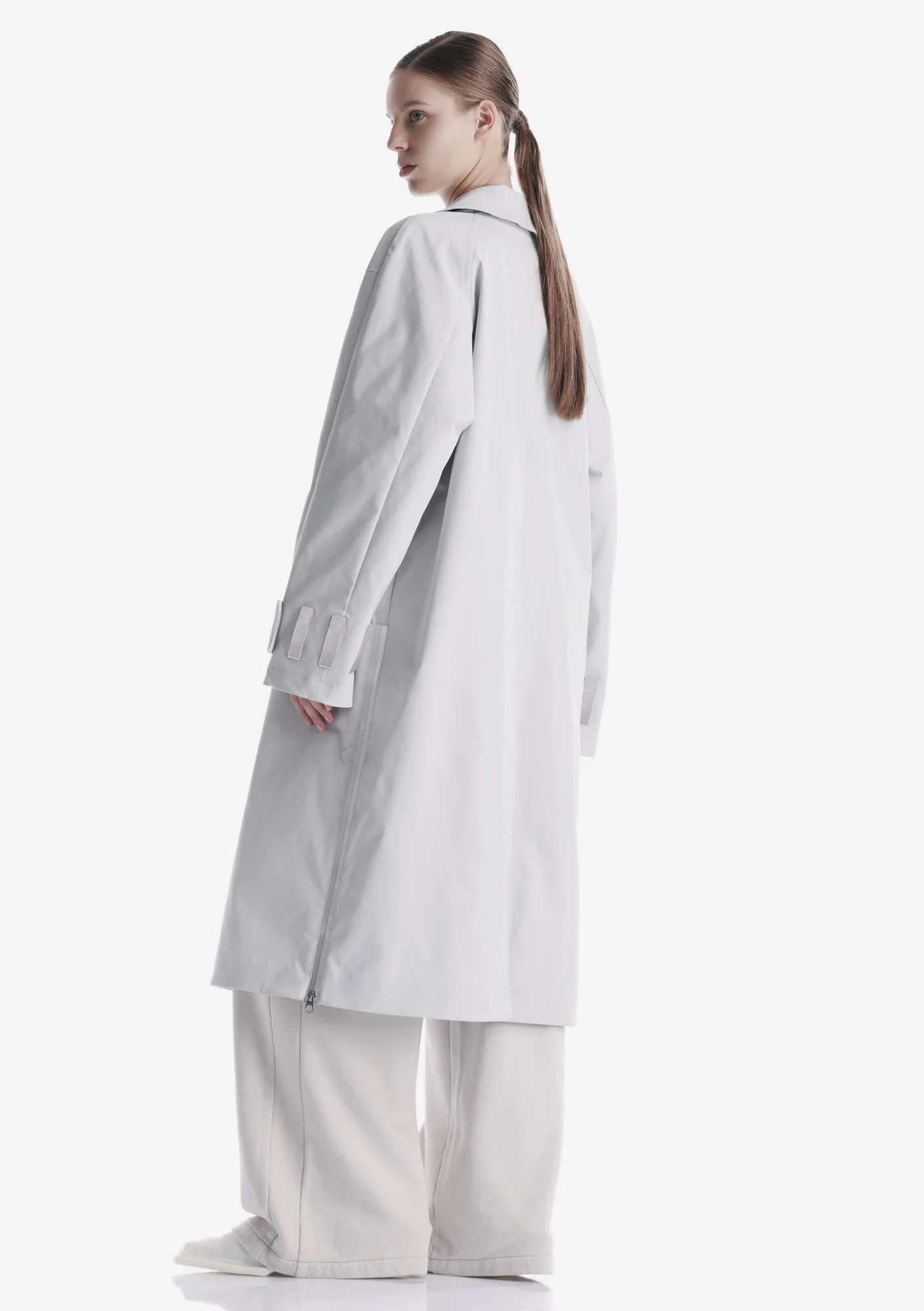 MASARU Trench Coat Qw569 - Image 20