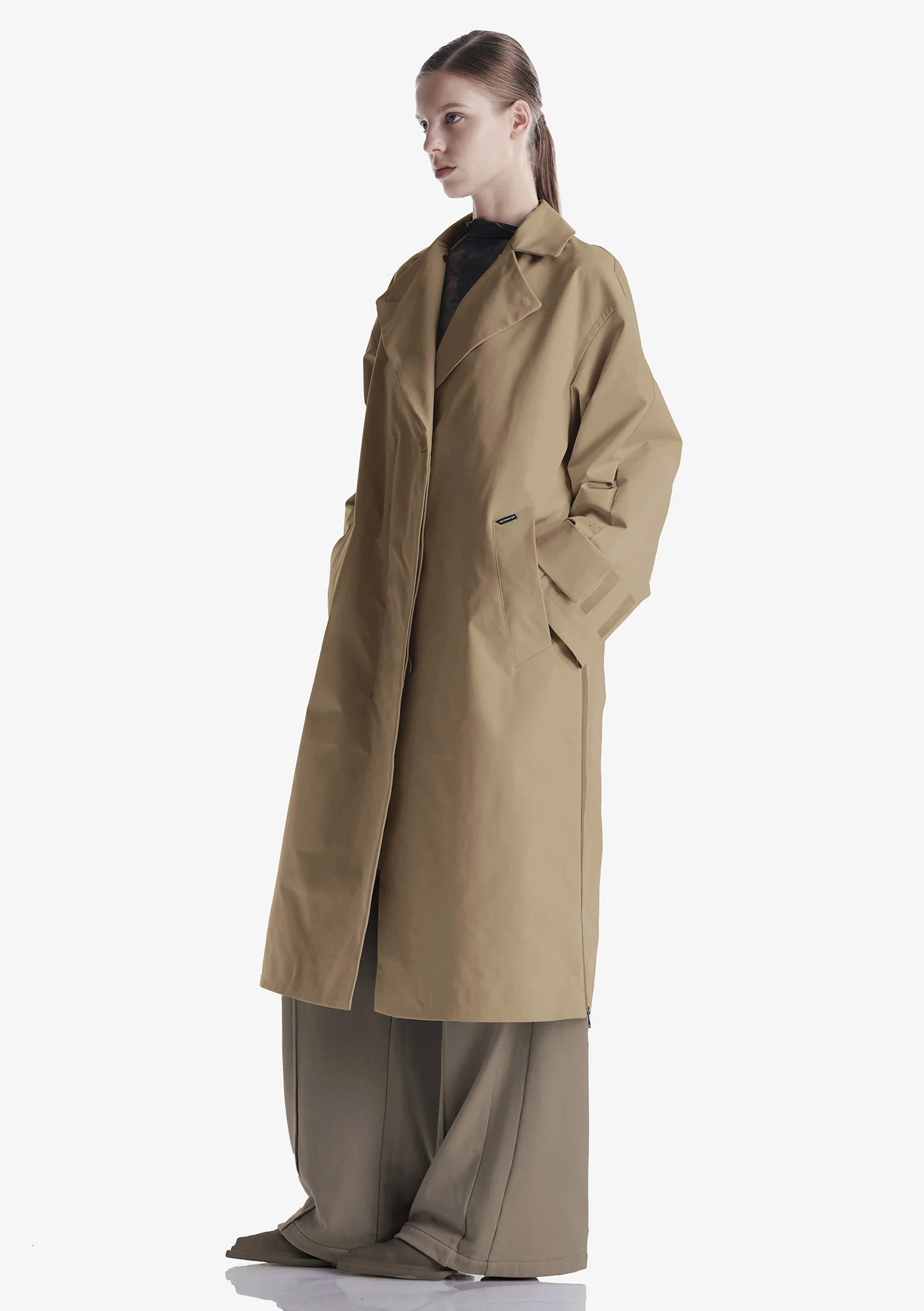 MASARU Trench Coat Qw569 - Image 34