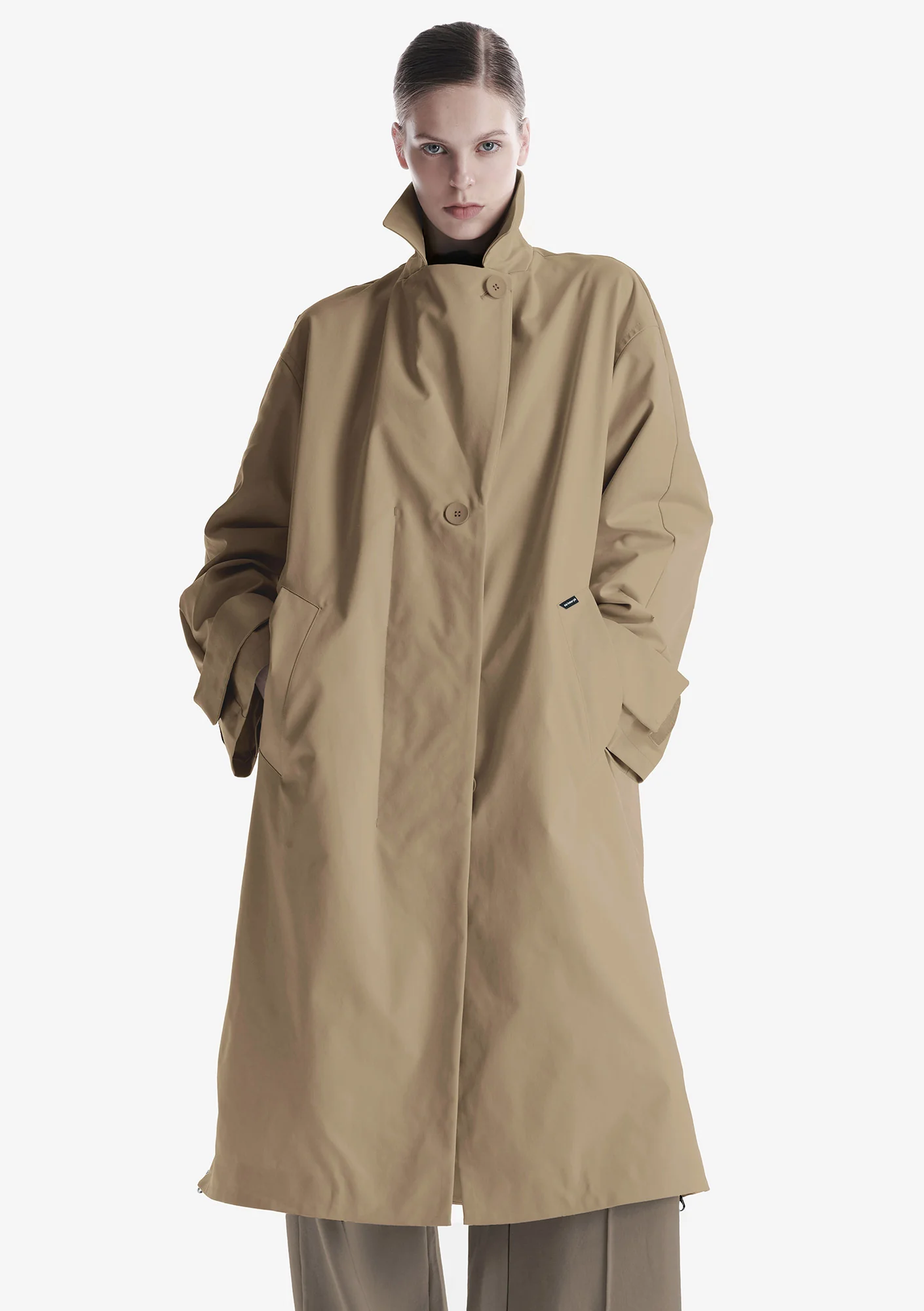 MASARU Trench Coat Qw569 - Image 36