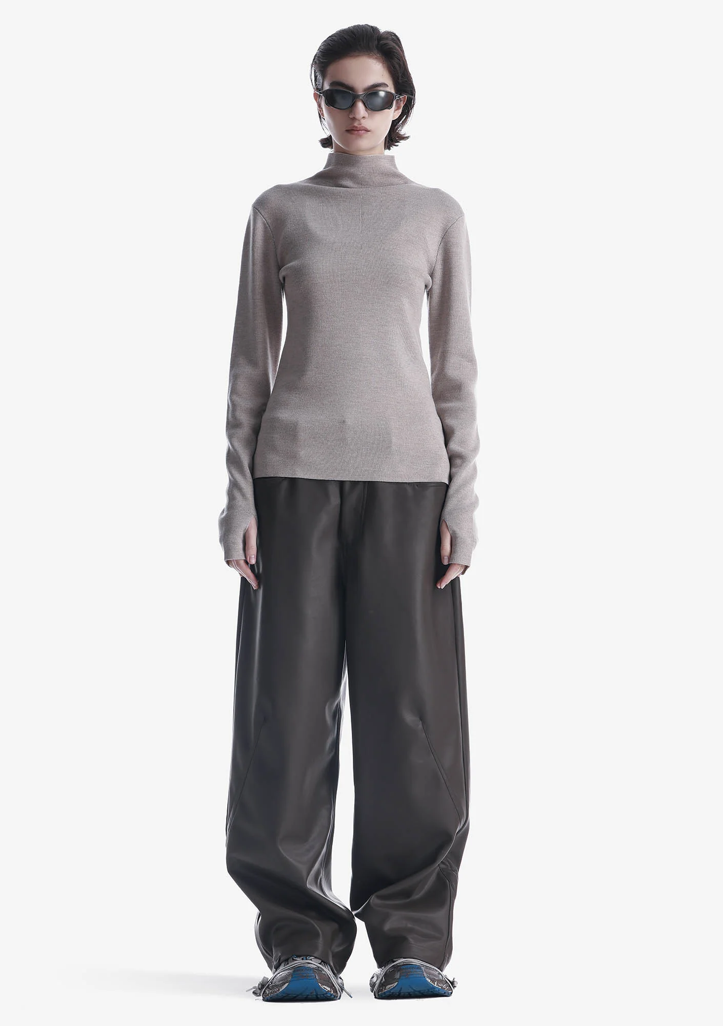 HASSIUM Turtleneck Knit Sweatshirt Sw42 - Image 12