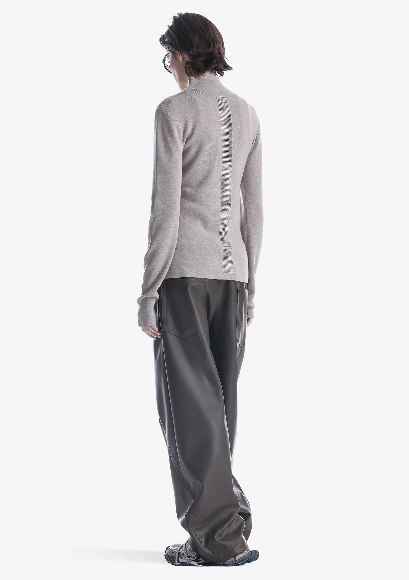 HASSIUM Turtleneck Knit Sweatshirt Sw42 - Image 15